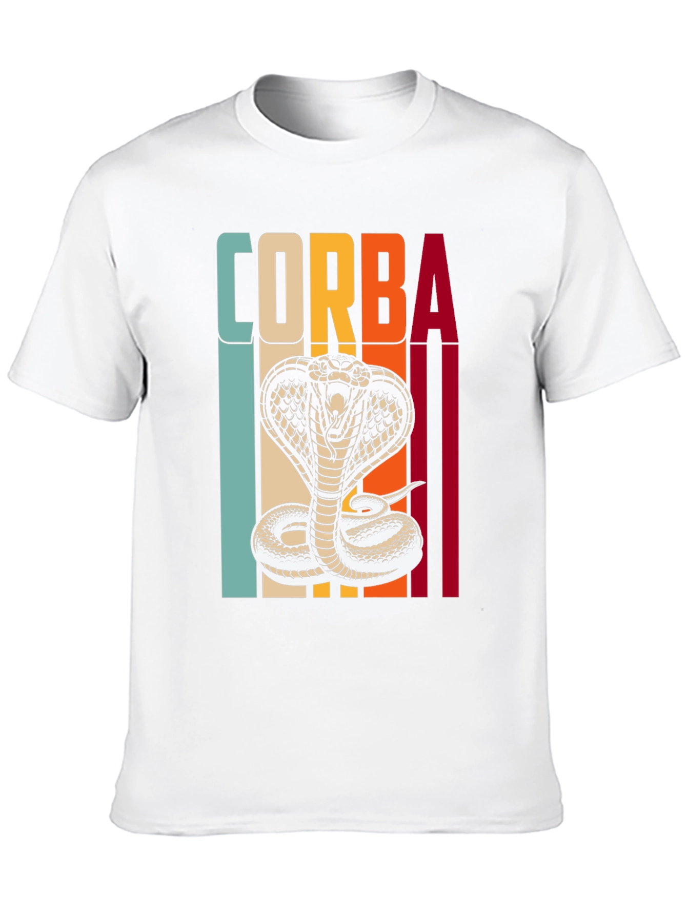 Retro Corba Cobra Graphic T-Shirt