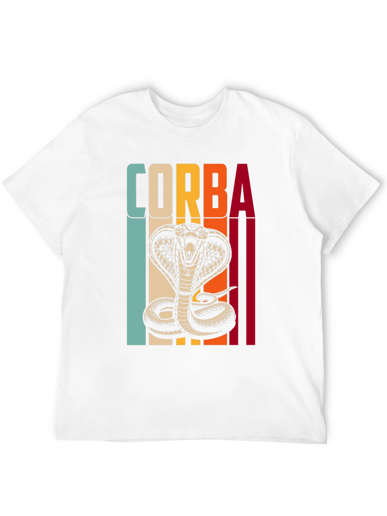 Retro Corba Cobra Graphic T-Shirt
