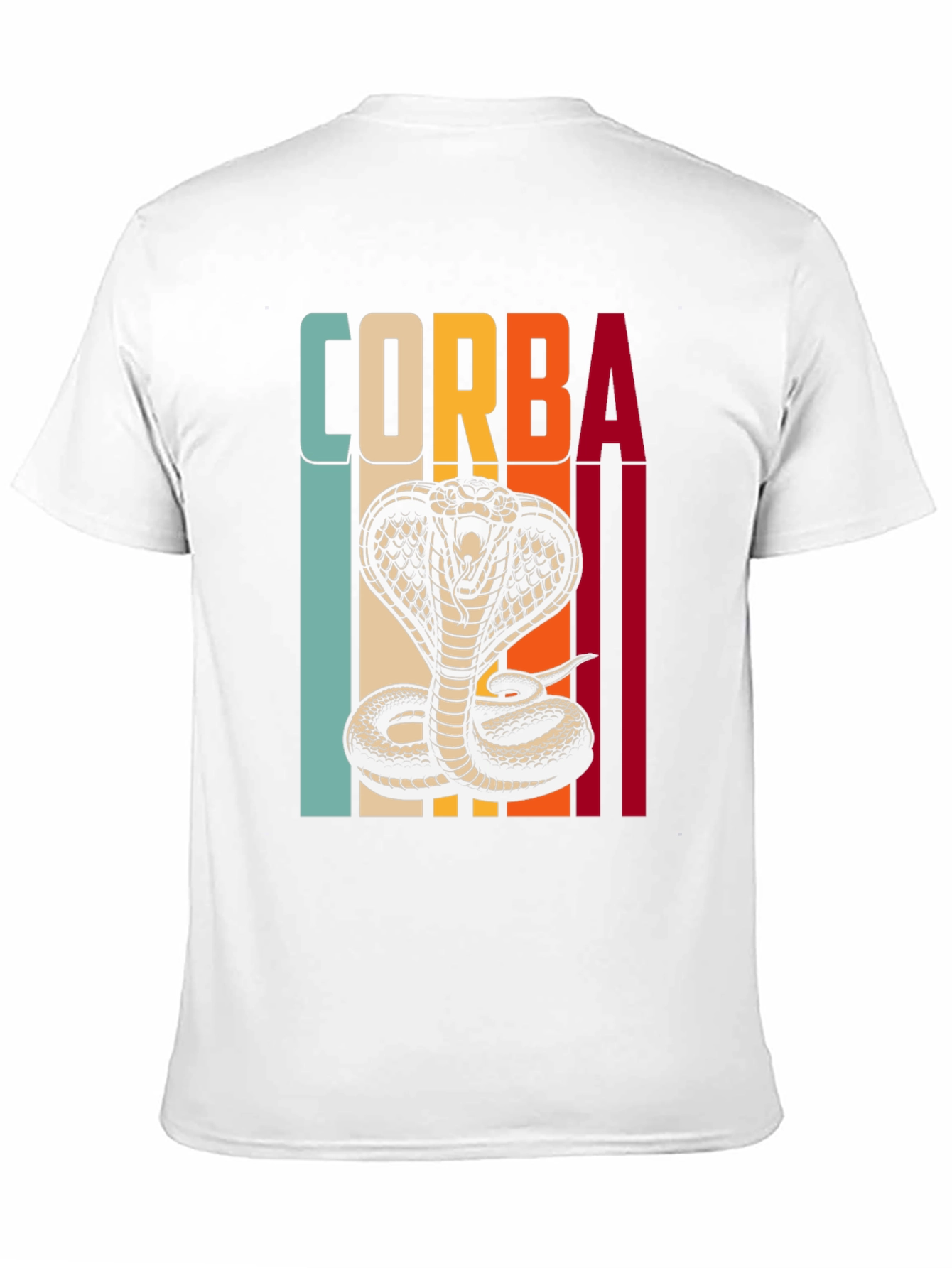 Retro Corba Cobra Graphic T-Shirt