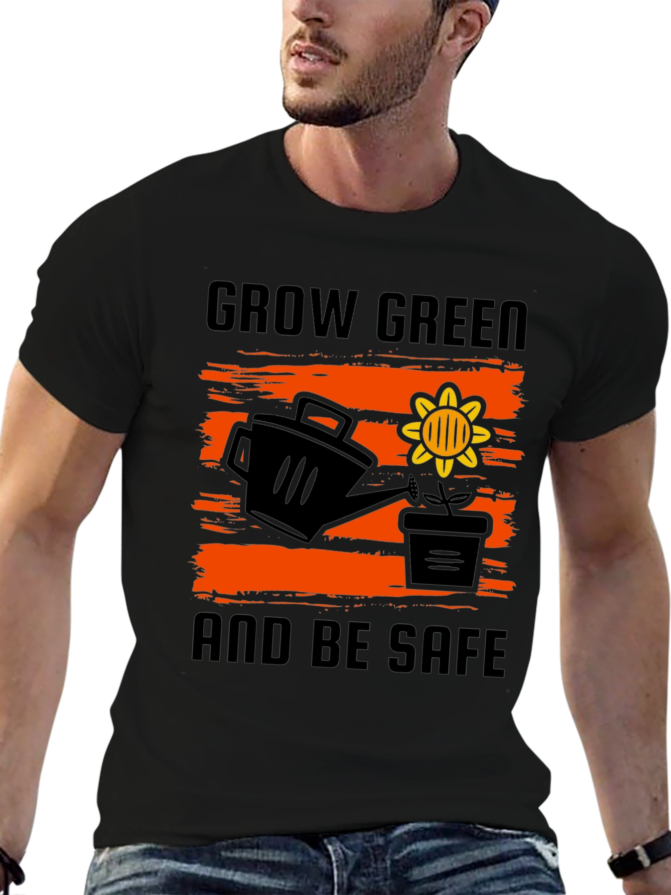Grow Green T-Shirt - Be Safe
