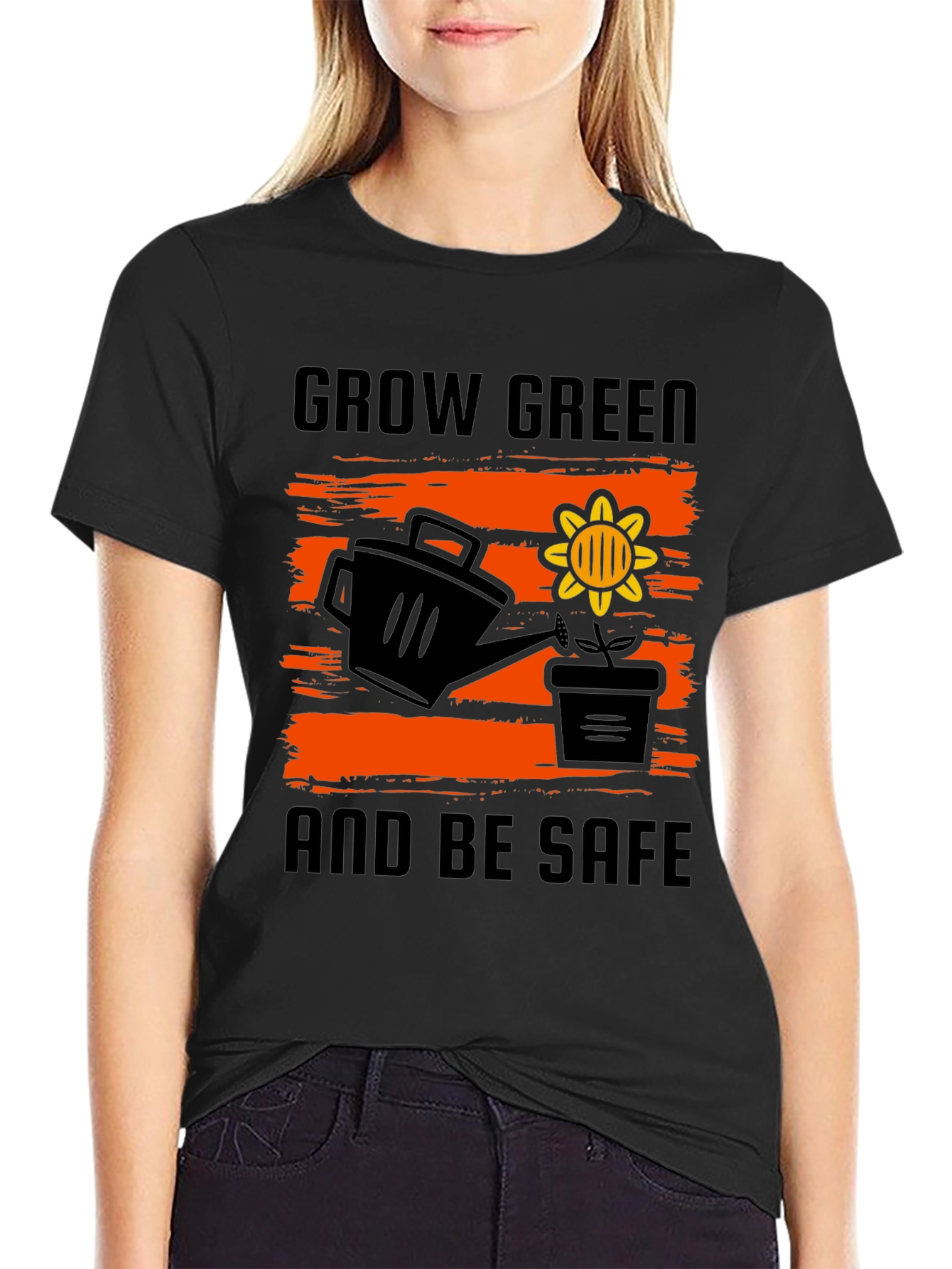 Grow Green T-Shirt - Be Safe