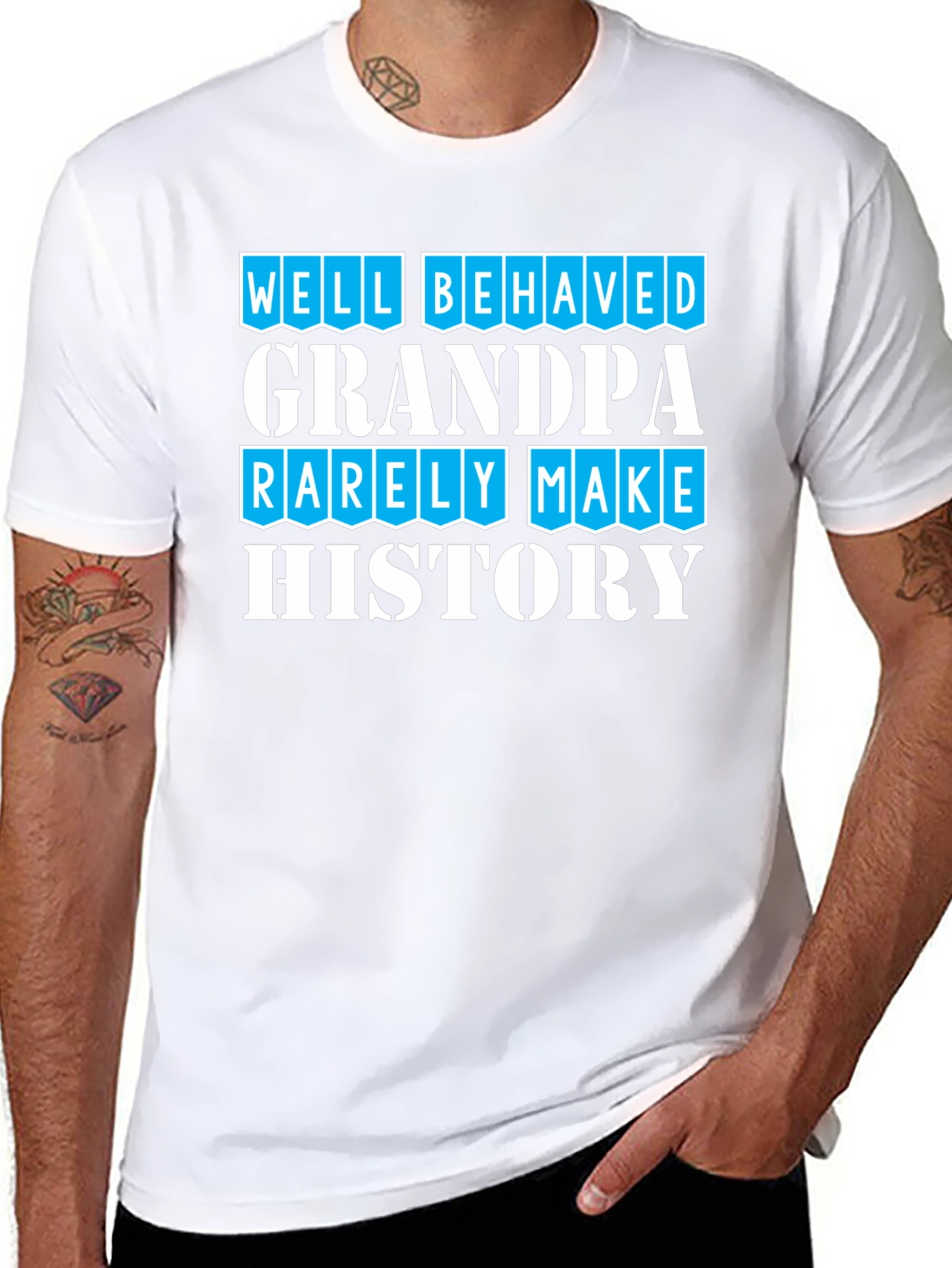 Well Behaved Grandpa T-Shirt