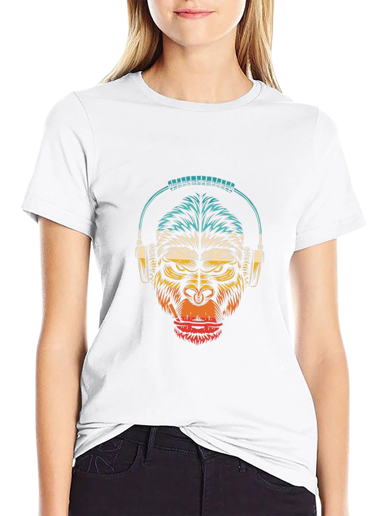 DJ Gorilla Graphic T-Shirt