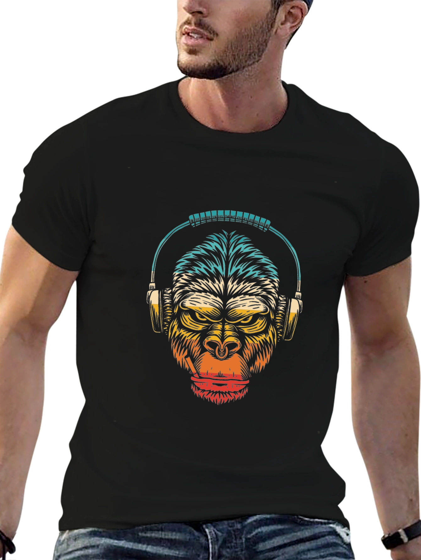 DJ Gorilla Graphic T-Shirt