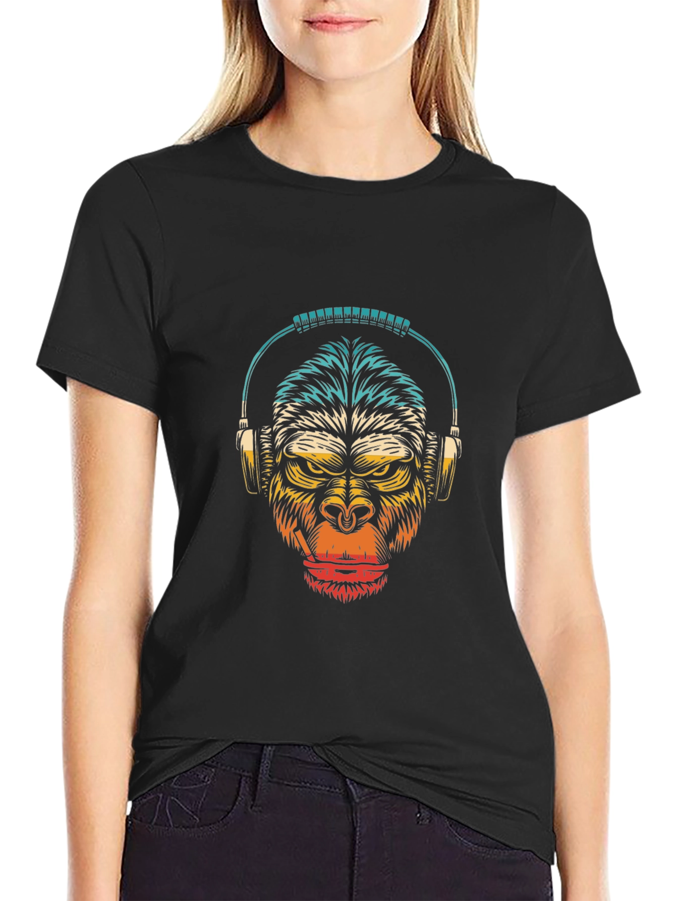 DJ Gorilla Graphic T-Shirt