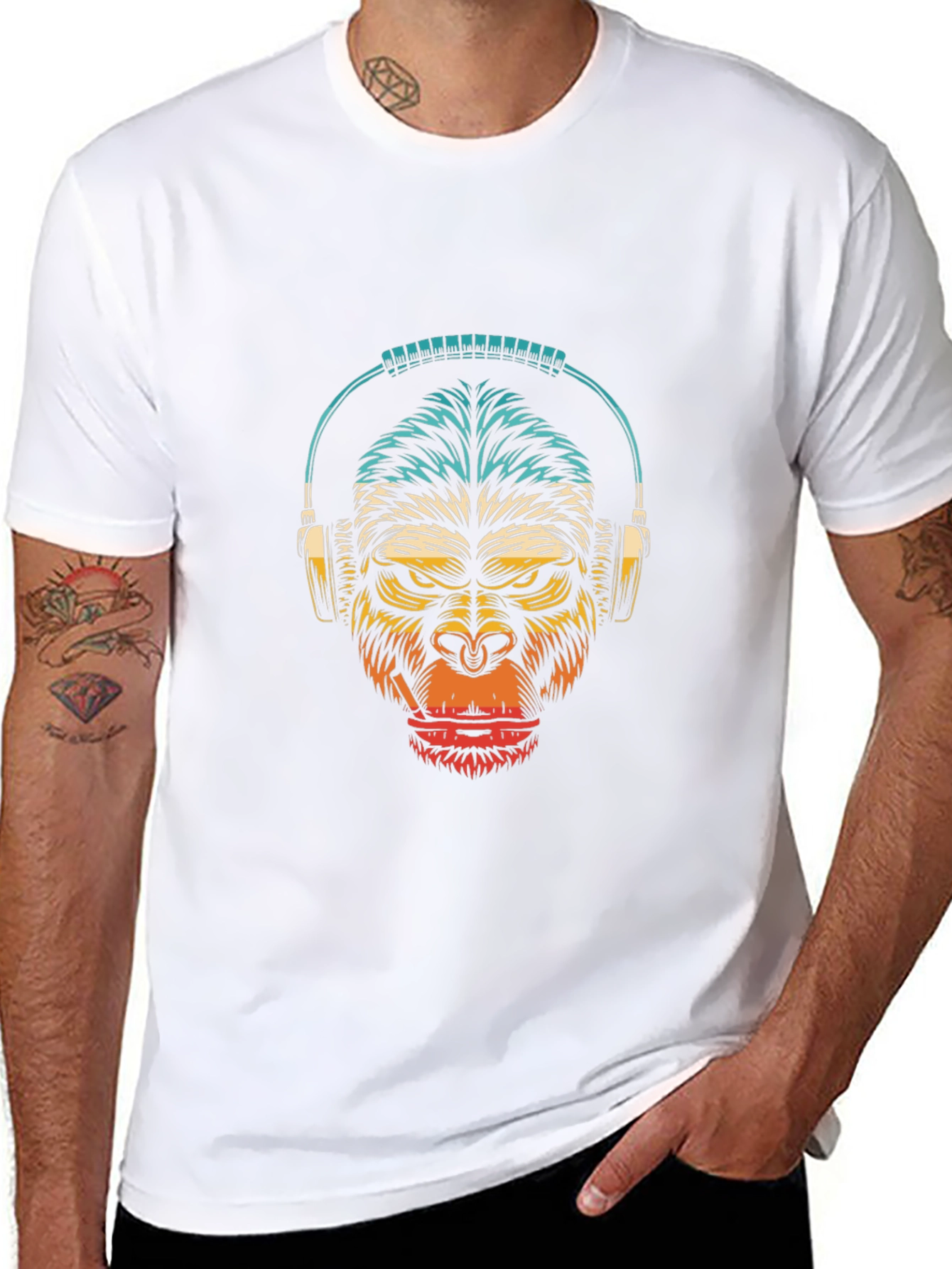 DJ Gorilla Graphic T-Shirt