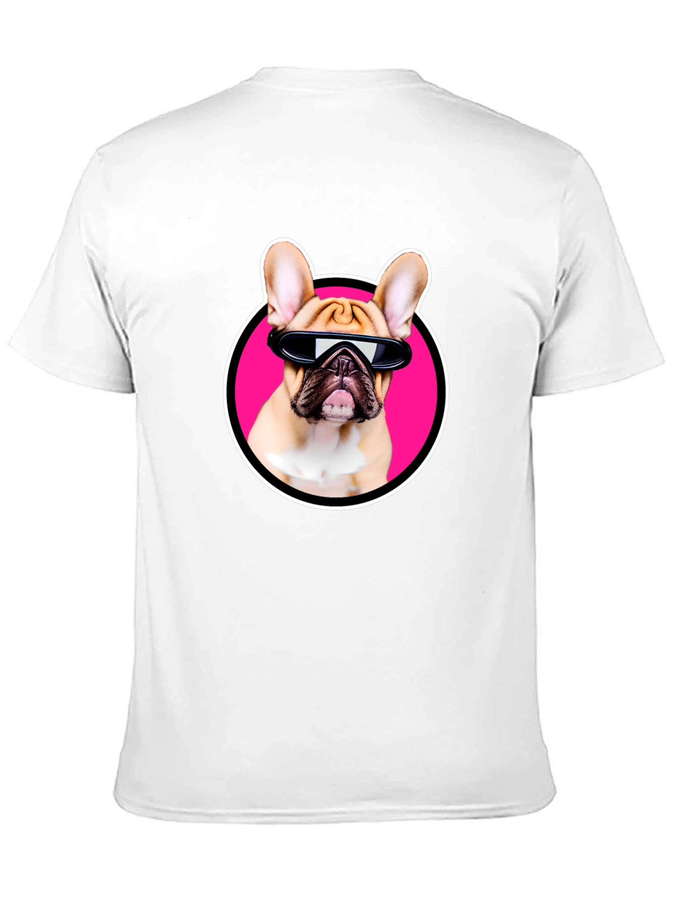 Cool Dog T-Shirt: French Bulldog with Sunglasses