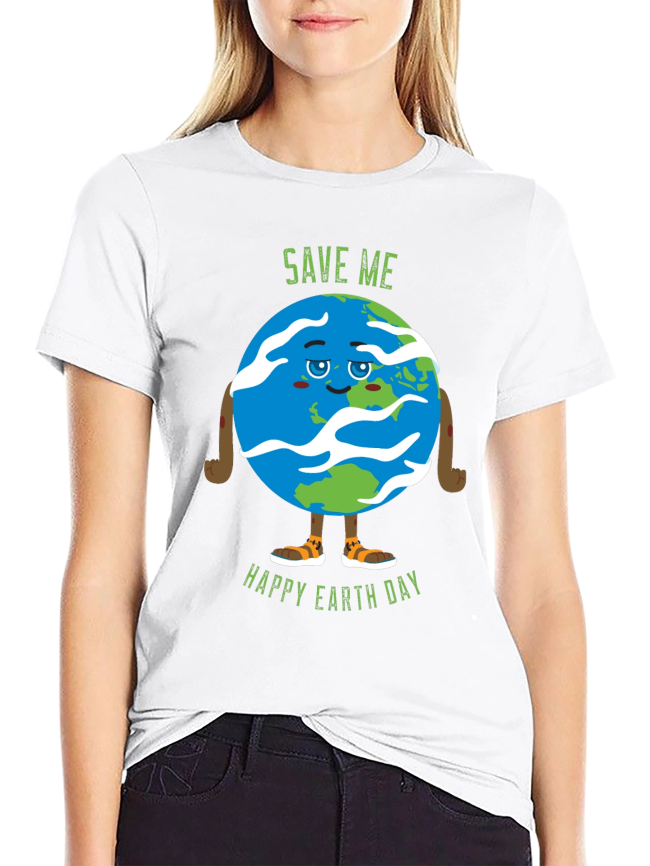 Save Me Happy Earth Day Graphic Tee