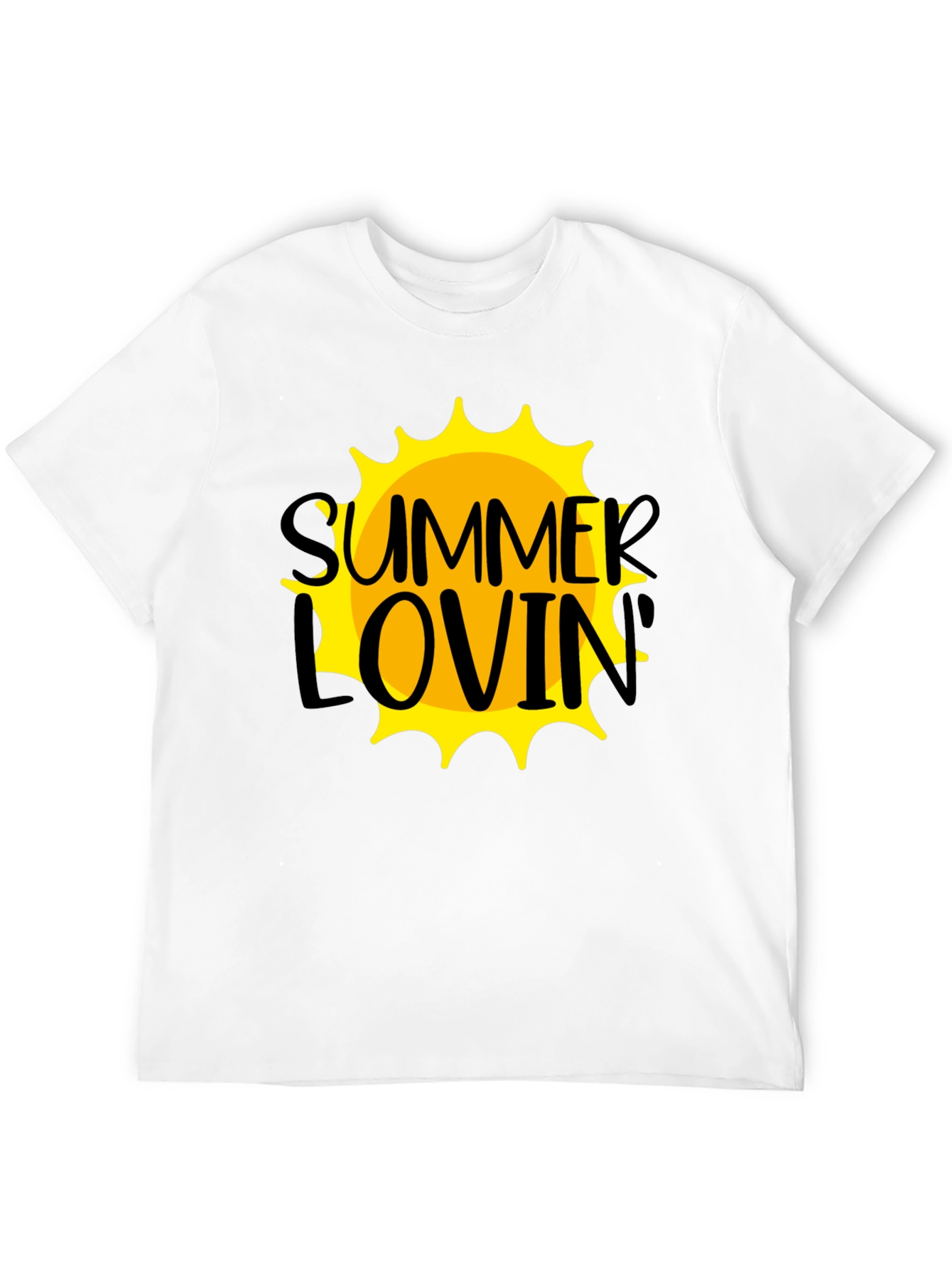 Summer Lovin Graphic T-Shirt - Black