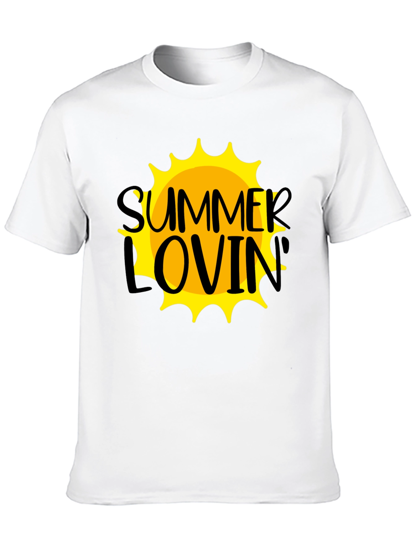 Summer Lovin Graphic T-Shirt - Black