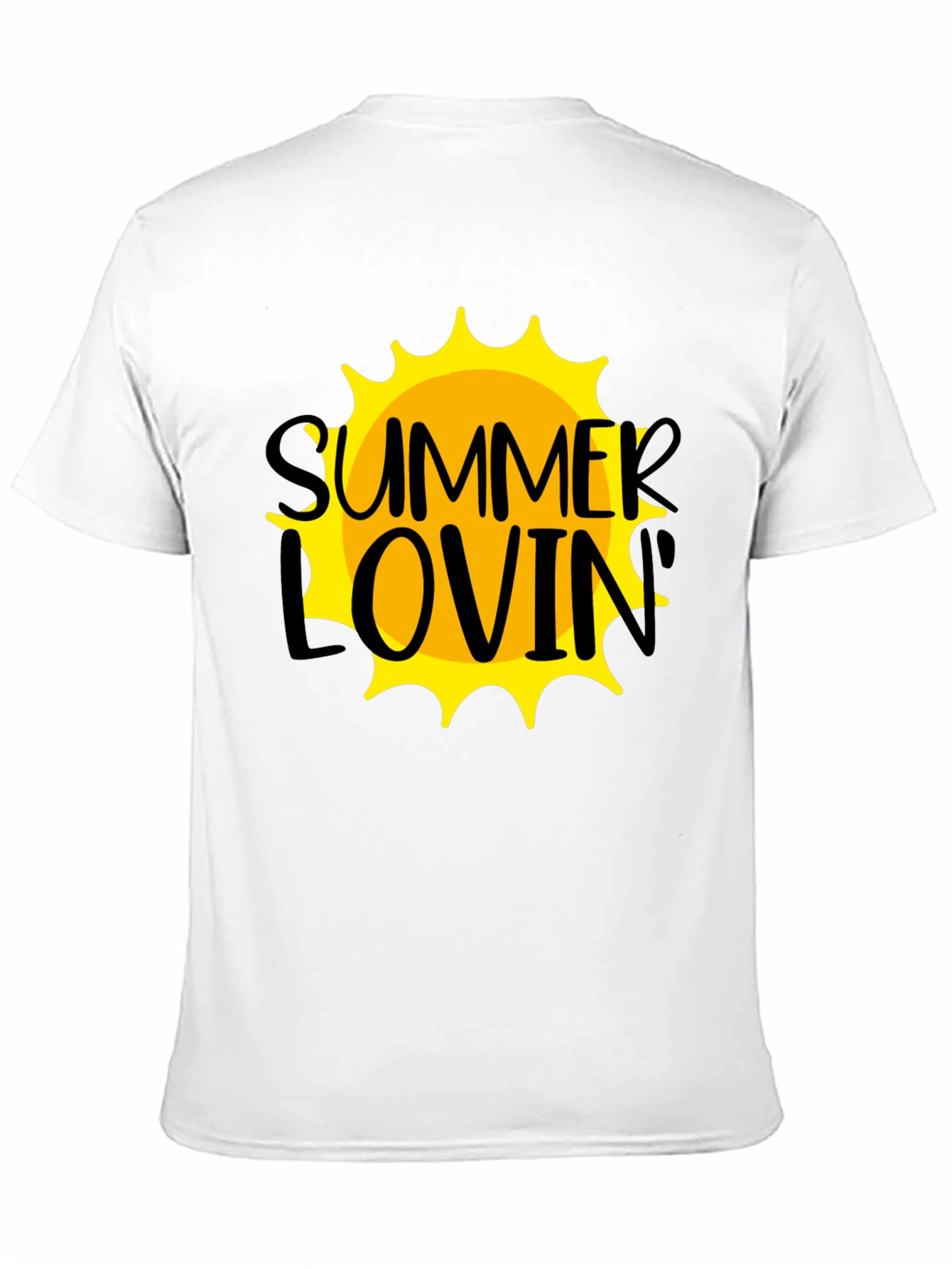 Summer Lovin Graphic T-Shirt - Black