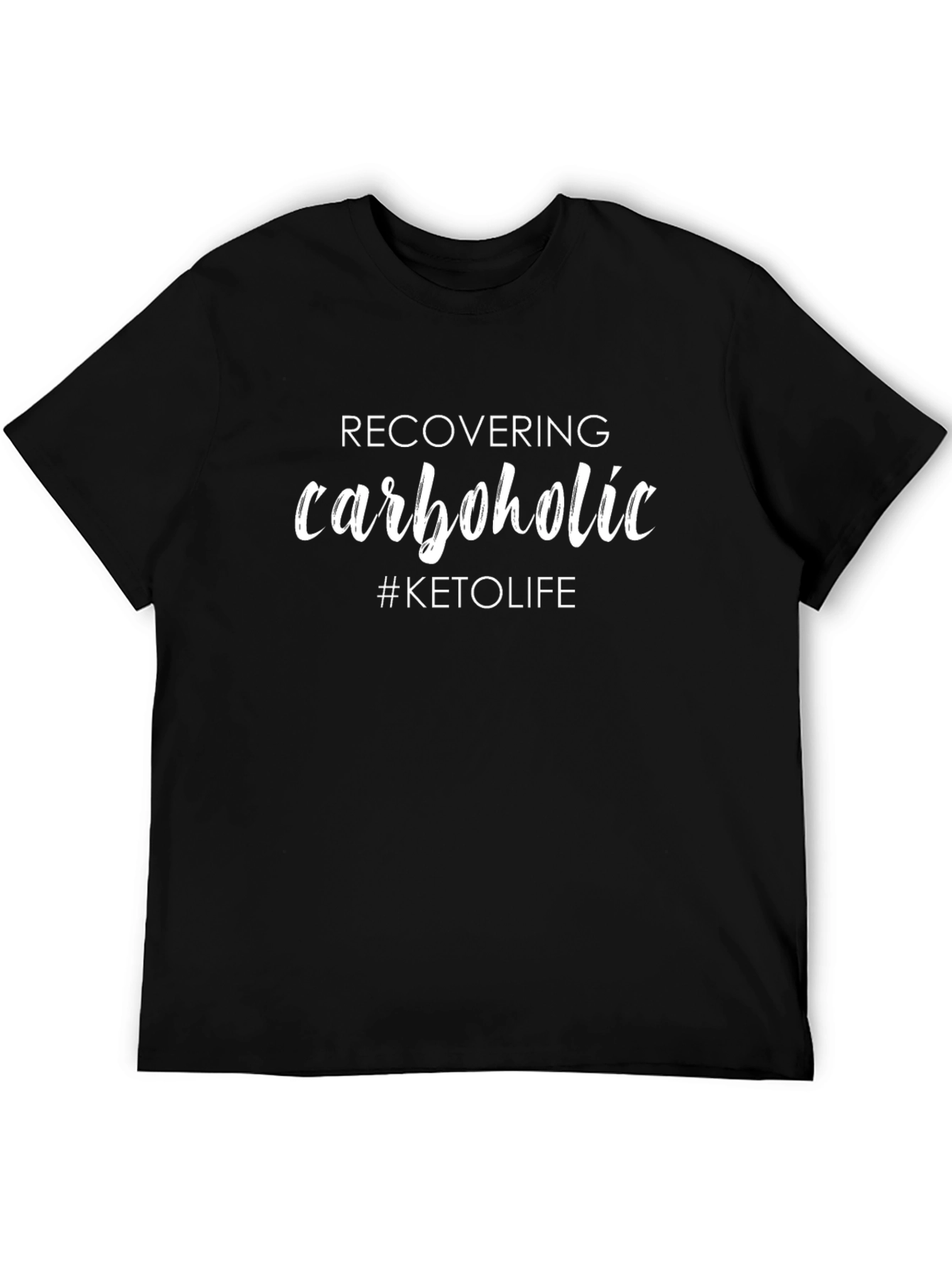 Recovering Carboholic Keto Diet T-Shirt