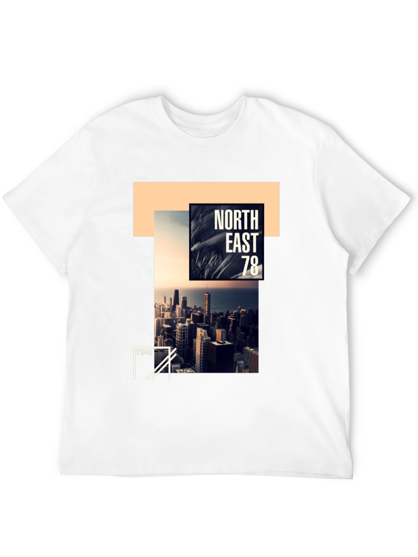 North East 78 Graphic Tee - Urban Style
