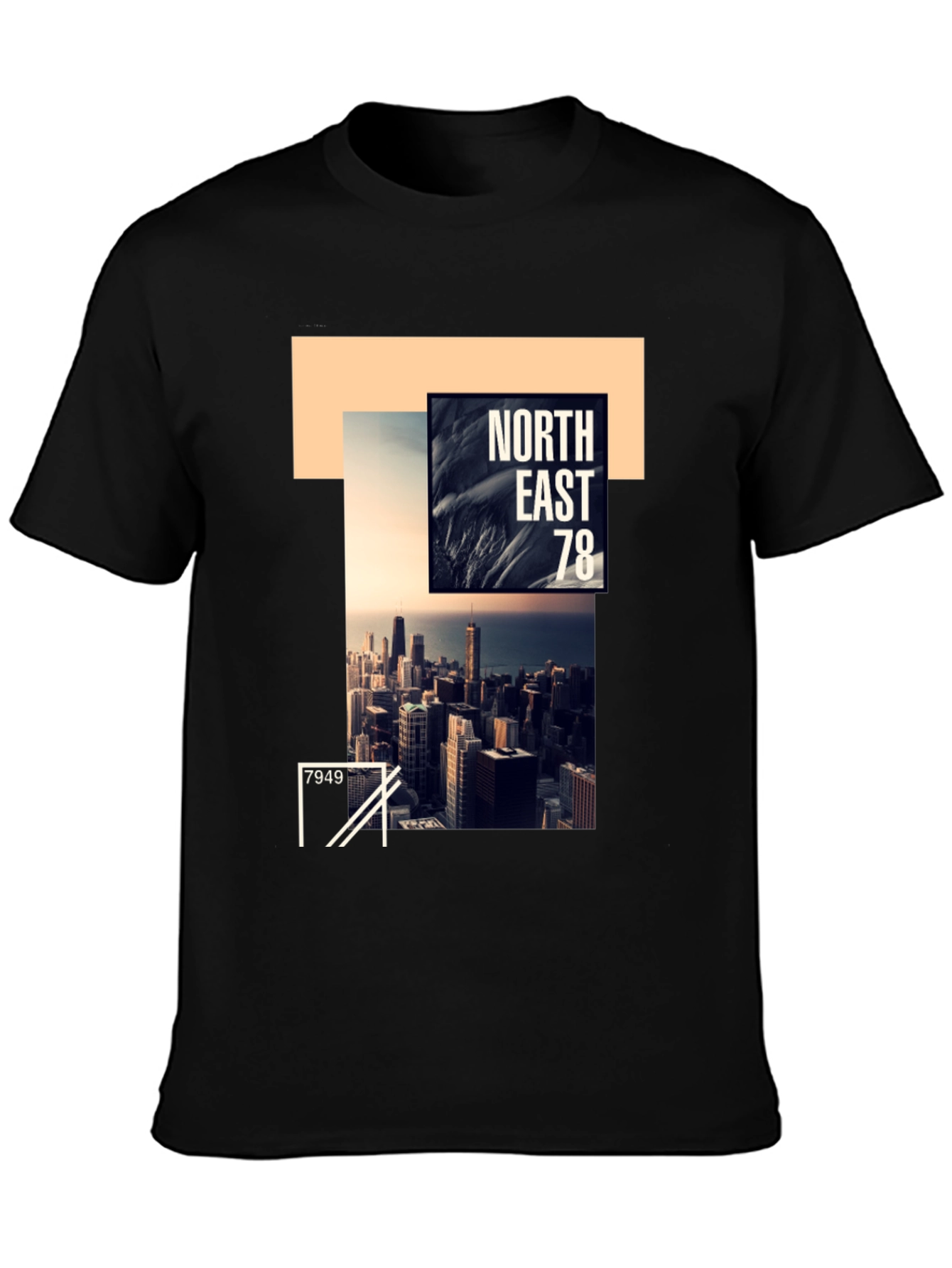North East 78 Graphic Tee - Urban Style