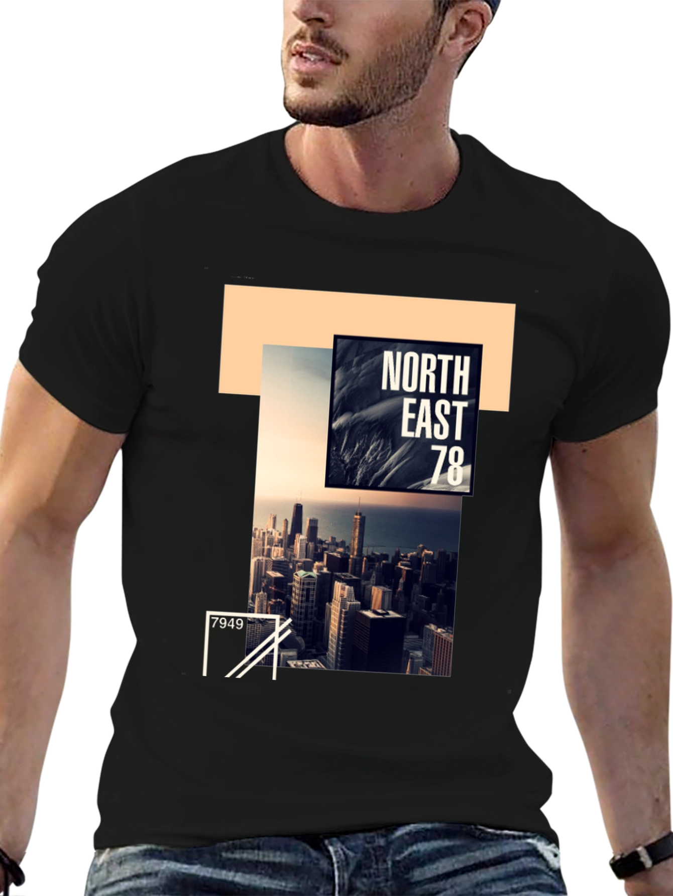 North East 78 Graphic Tee - Urban Style