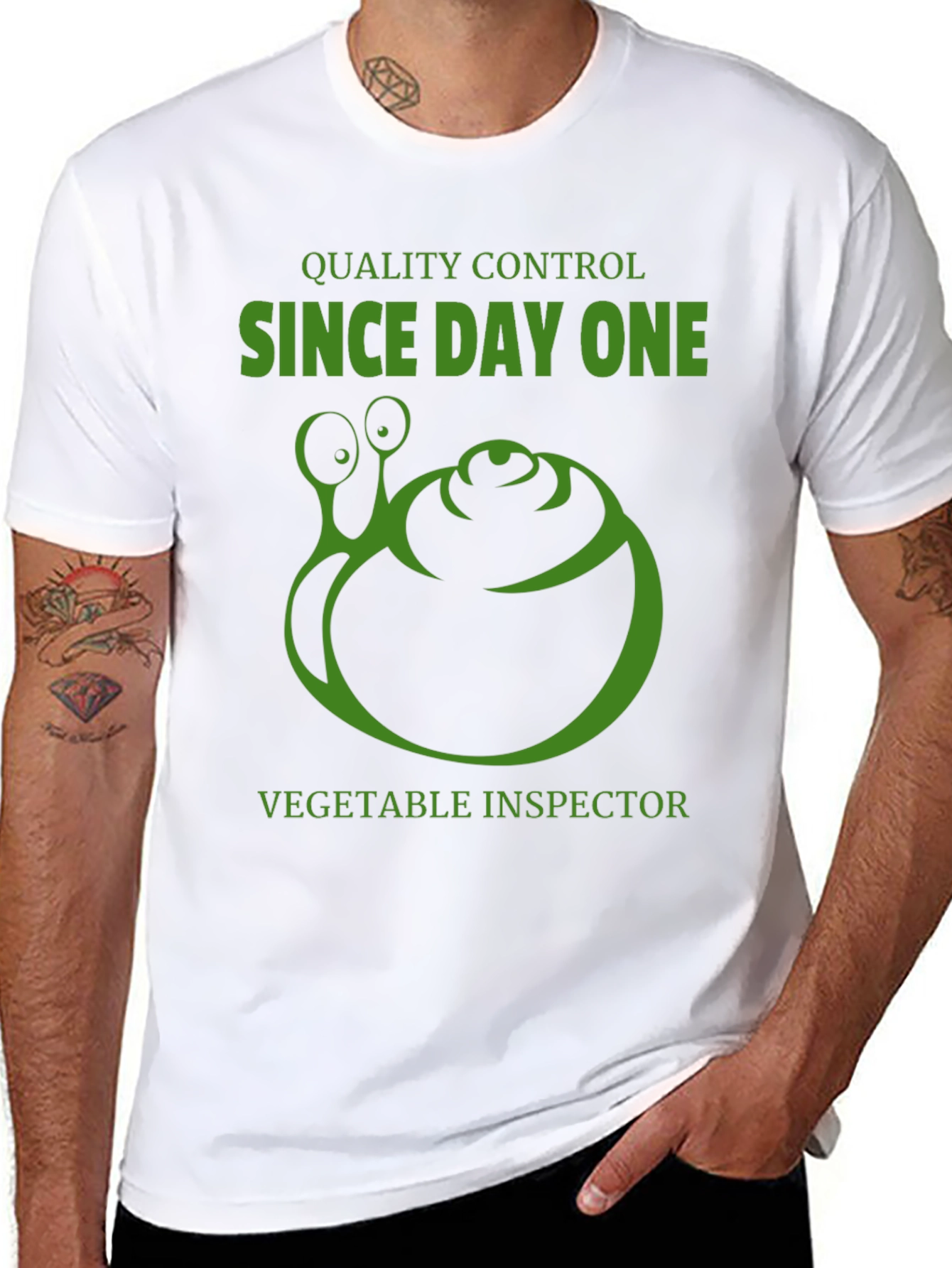 Quality Control Vegetable Inspector T-Shirt