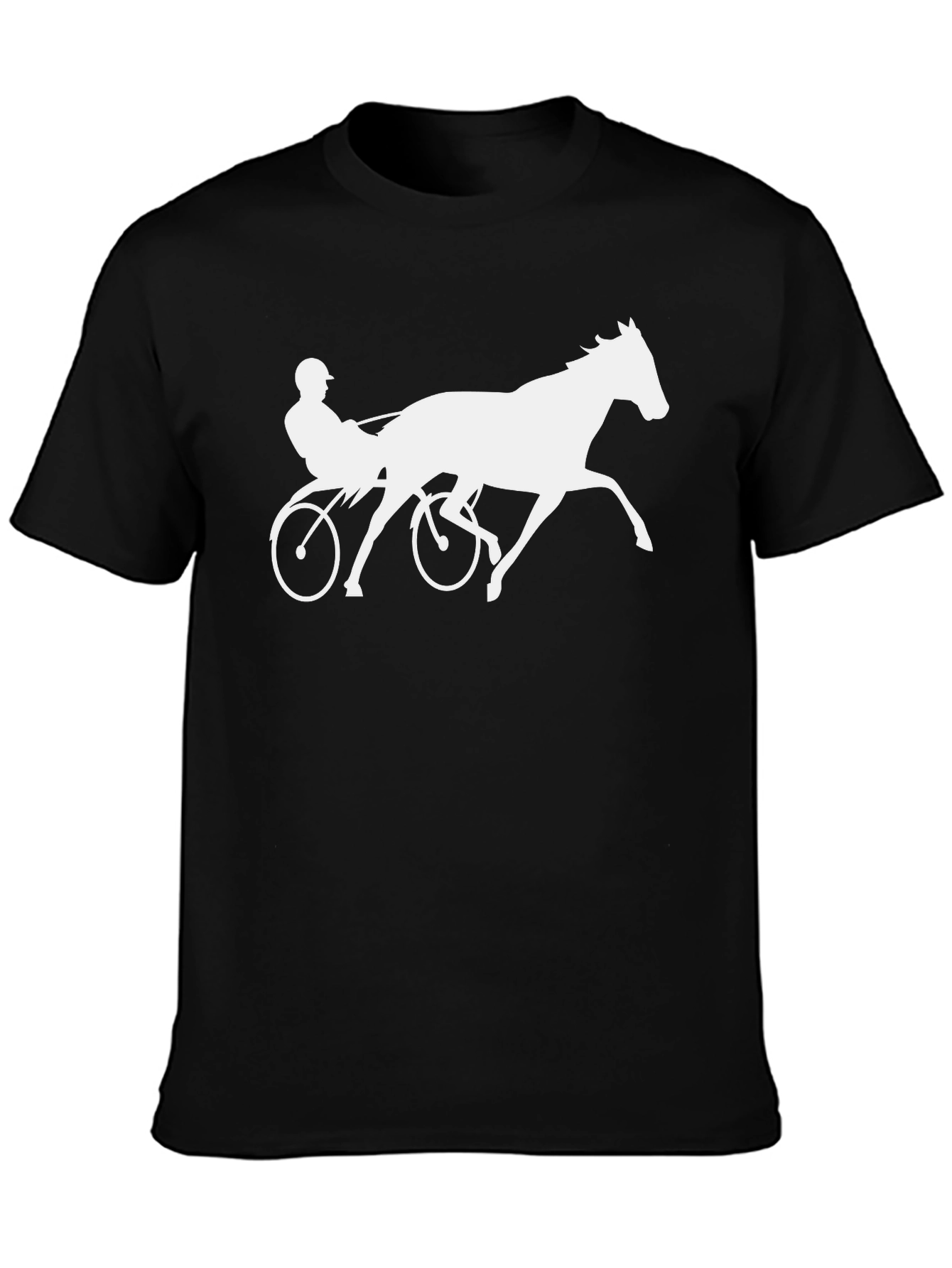 Harness Racing Silhouette T-Shirt