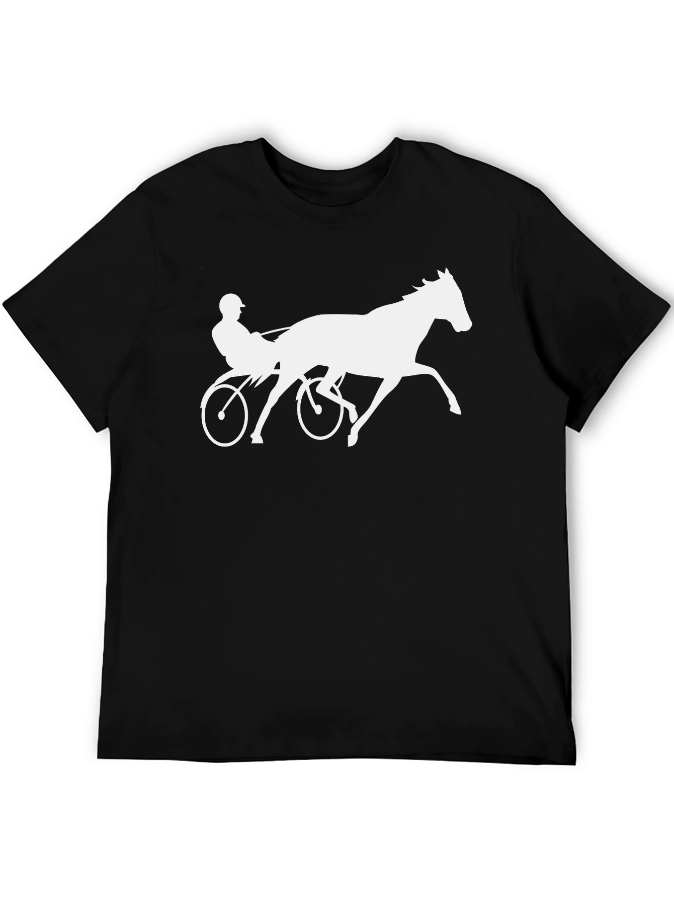 Harness Racing Silhouette T-Shirt