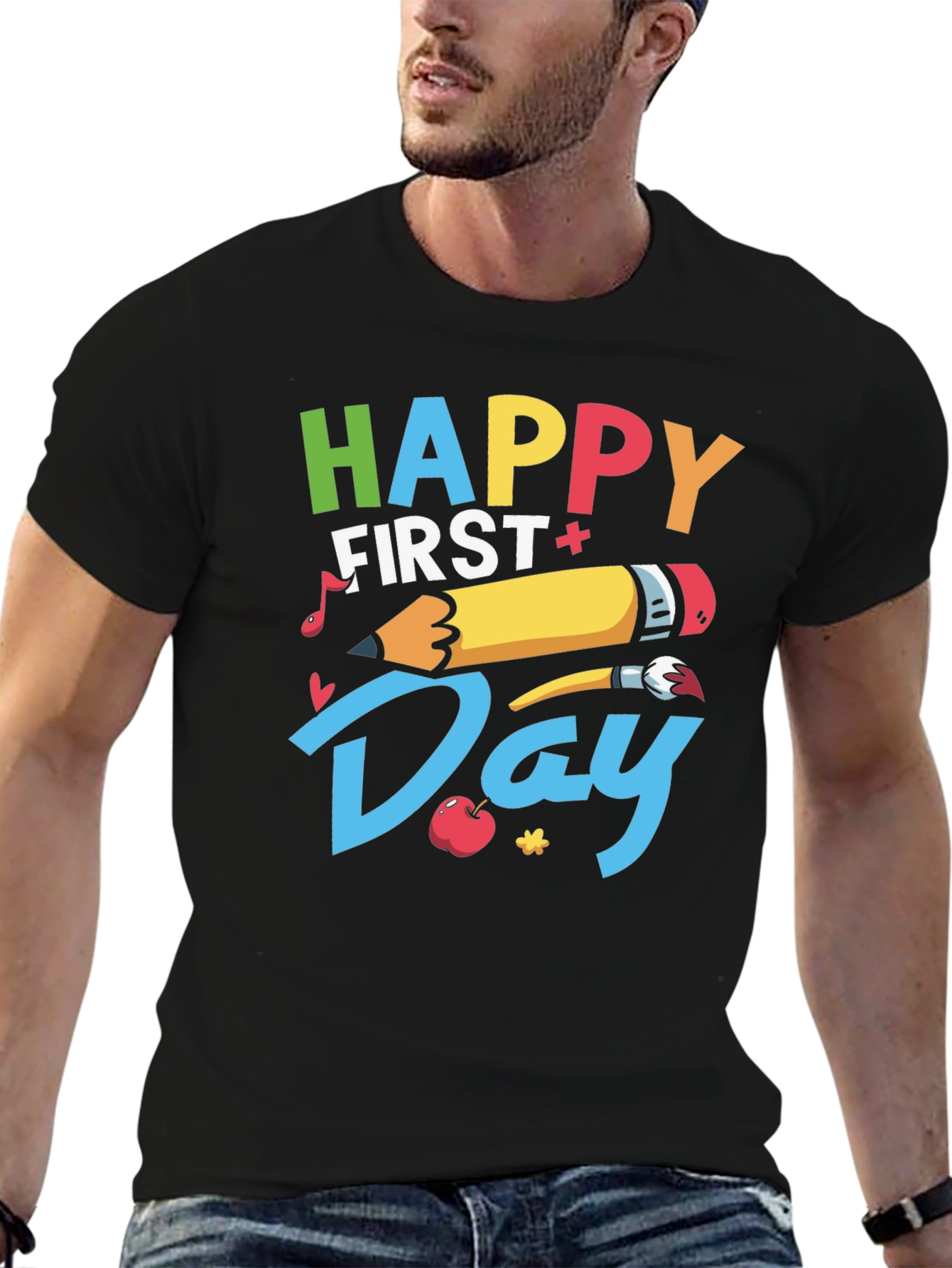 Happy First Day T-Shirt - Back to School