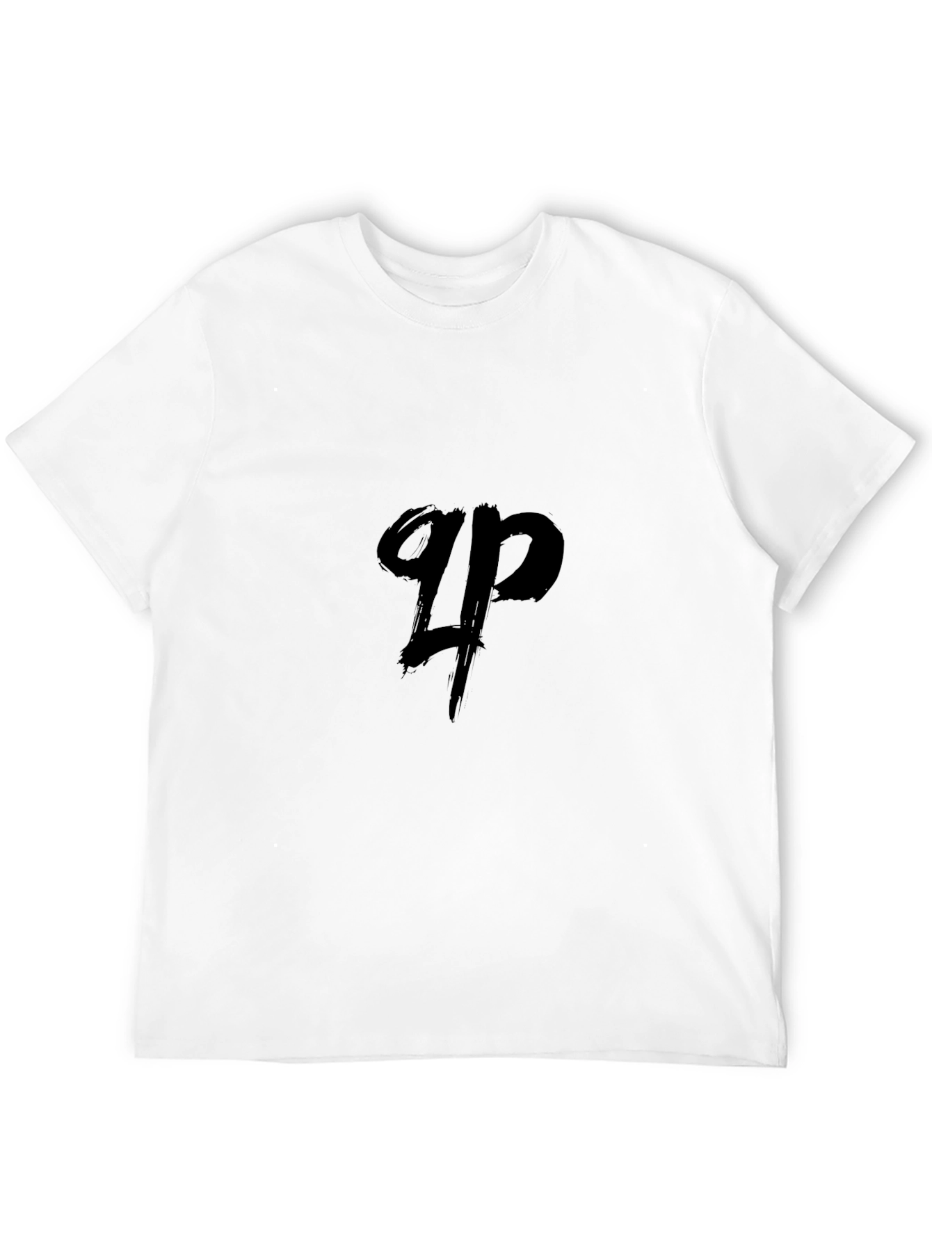 Mens Black Graphic T-Shirt - QP Design