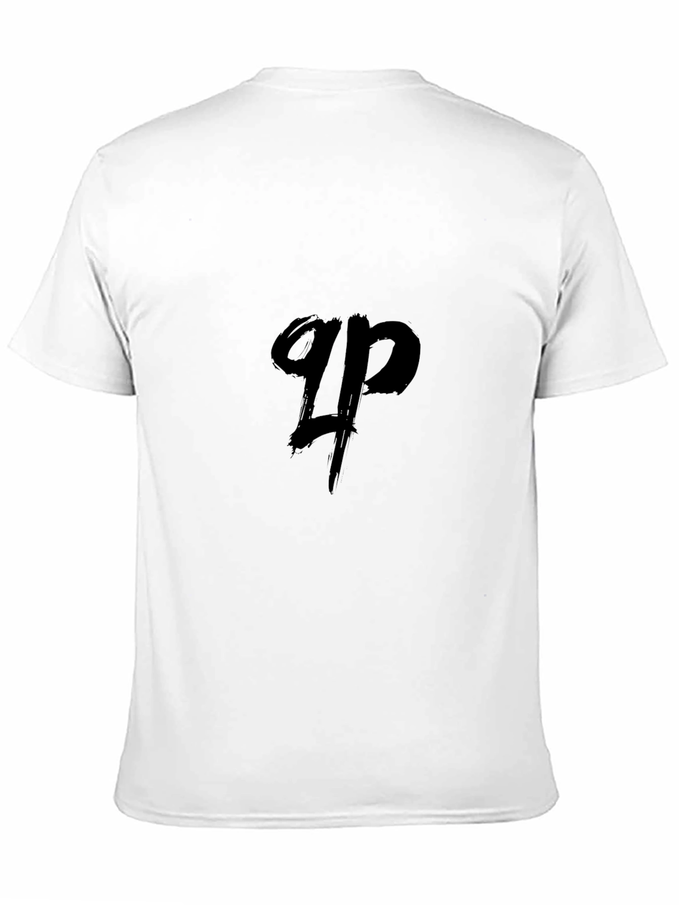 Mens Black Graphic T-Shirt - QP Design