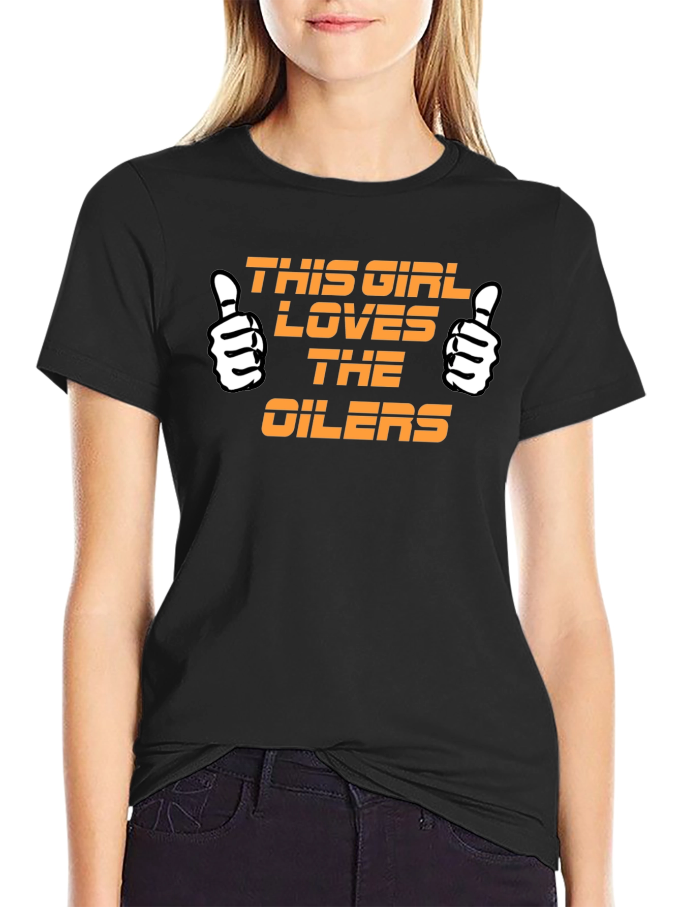 This Girl Loves The Oilers T-Shirt