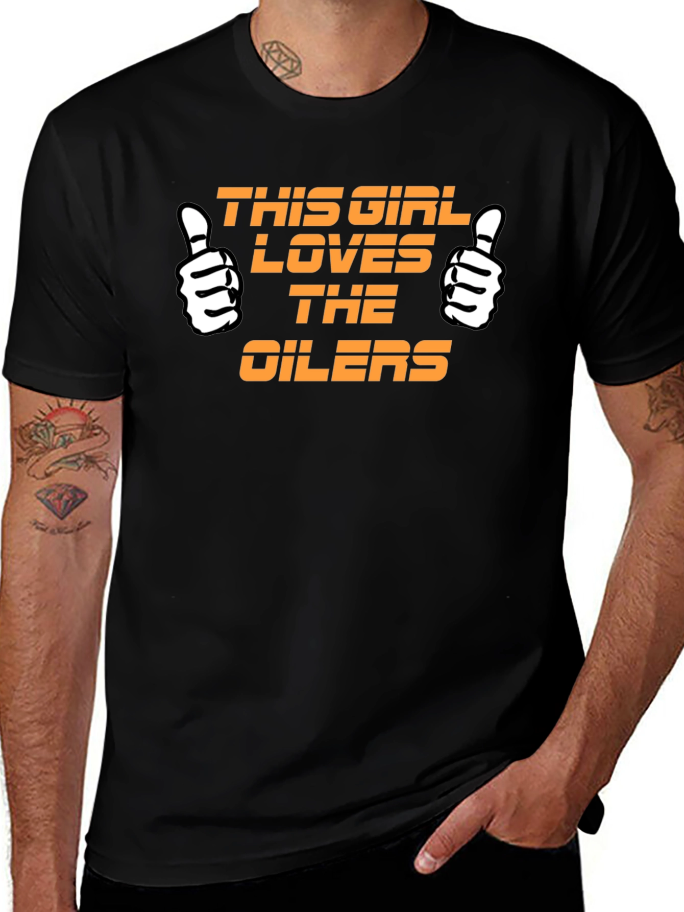 This Girl Loves The Oilers T-Shirt