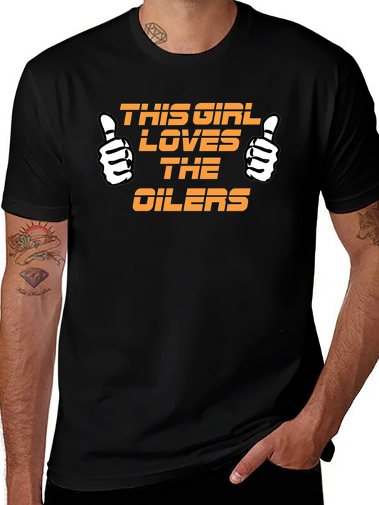 This Girl Loves The Oilers T-Shirt
