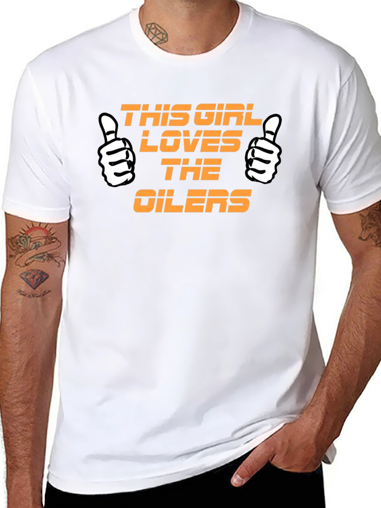This Girl Loves The Oilers T-Shirt