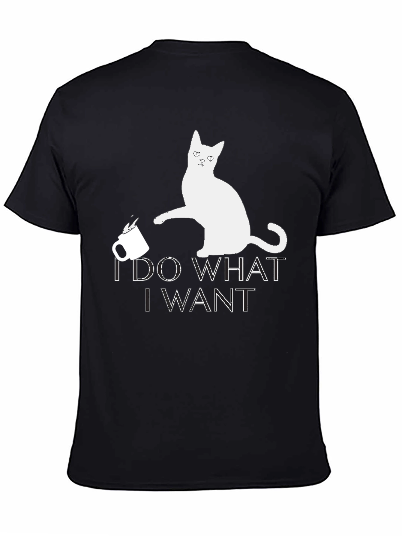 I Do What I Want Cat T-Shirt