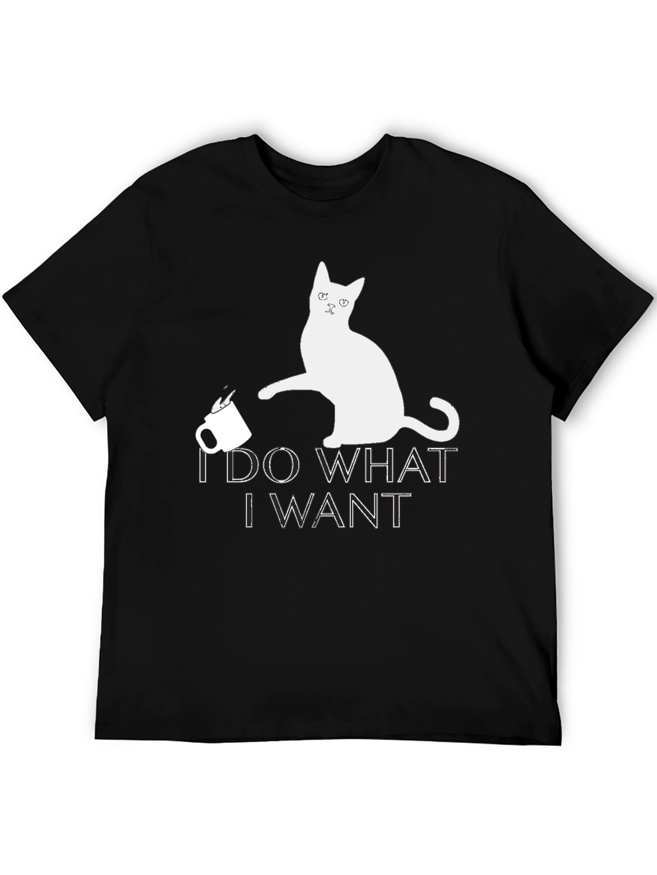 I Do What I Want Cat T-Shirt