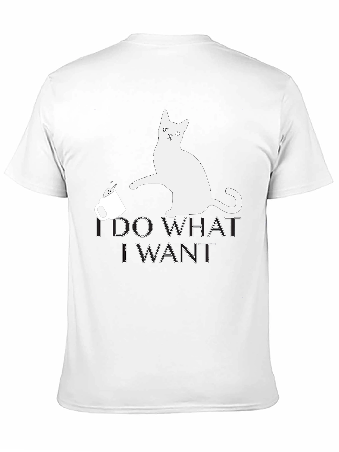 I Do What I Want Cat T-Shirt