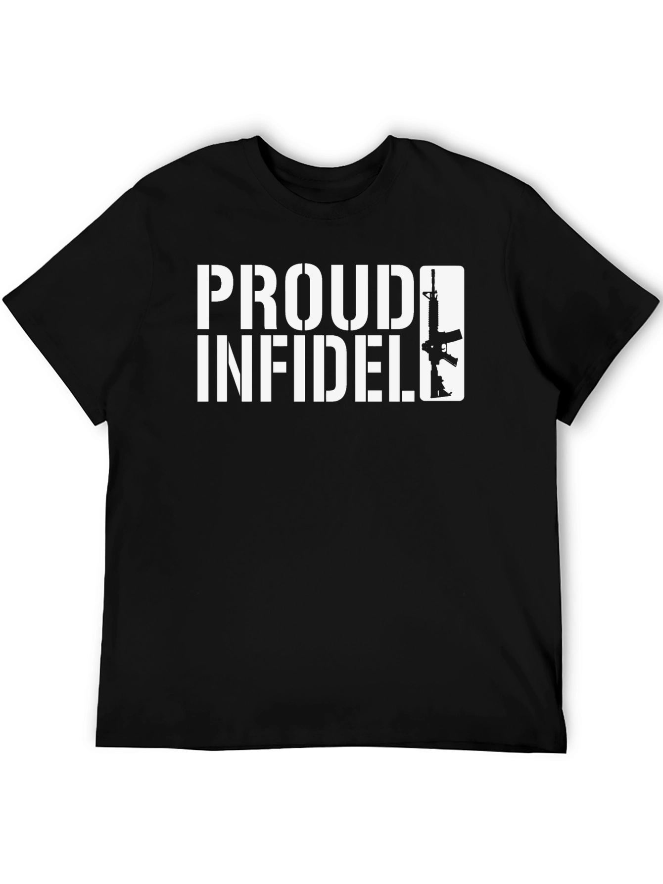 Proud Infidel T-Shirt - Patriotic Design