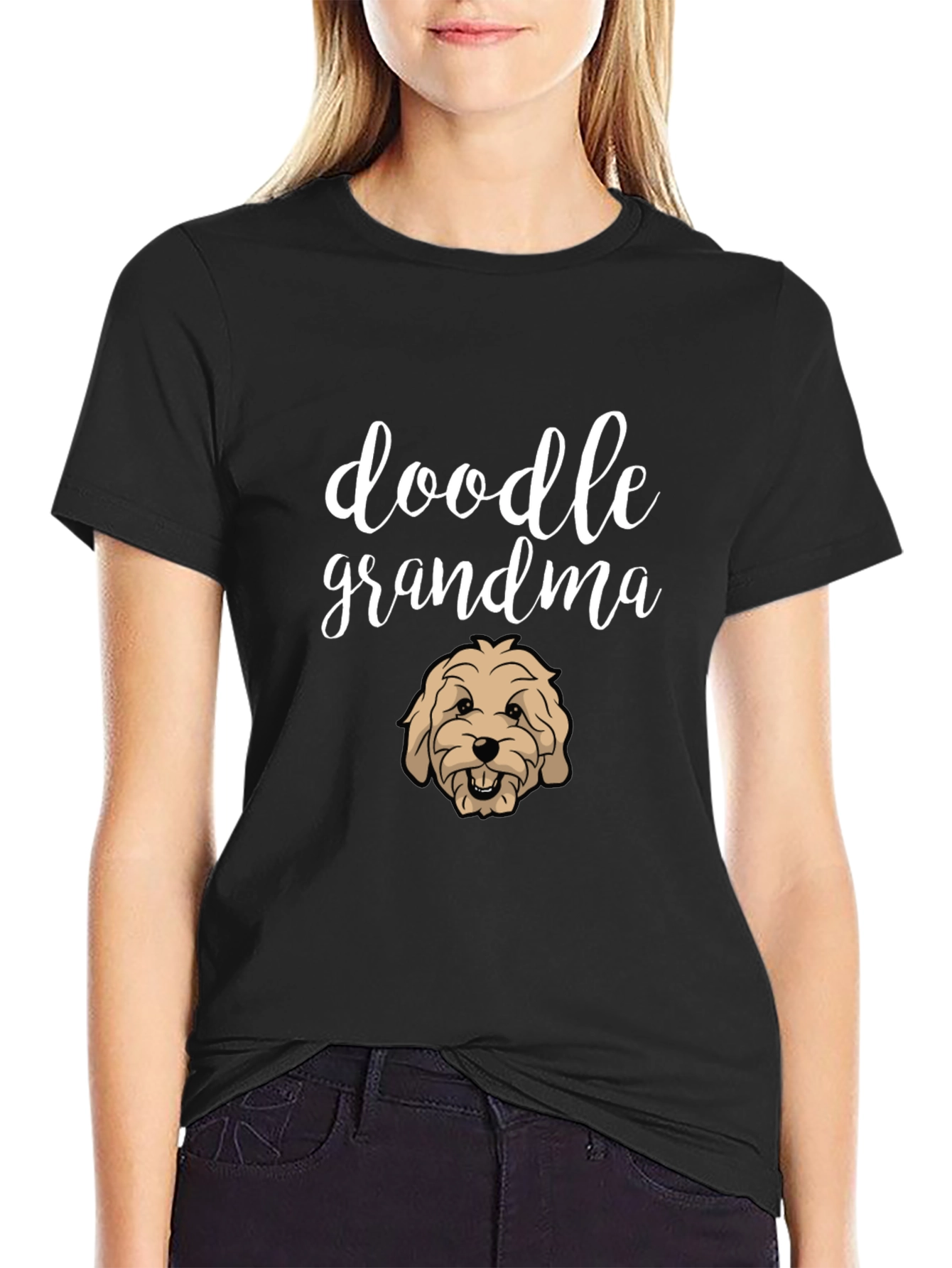 Doodle Grandma T-Shirt - Cute Dog Lover Tee