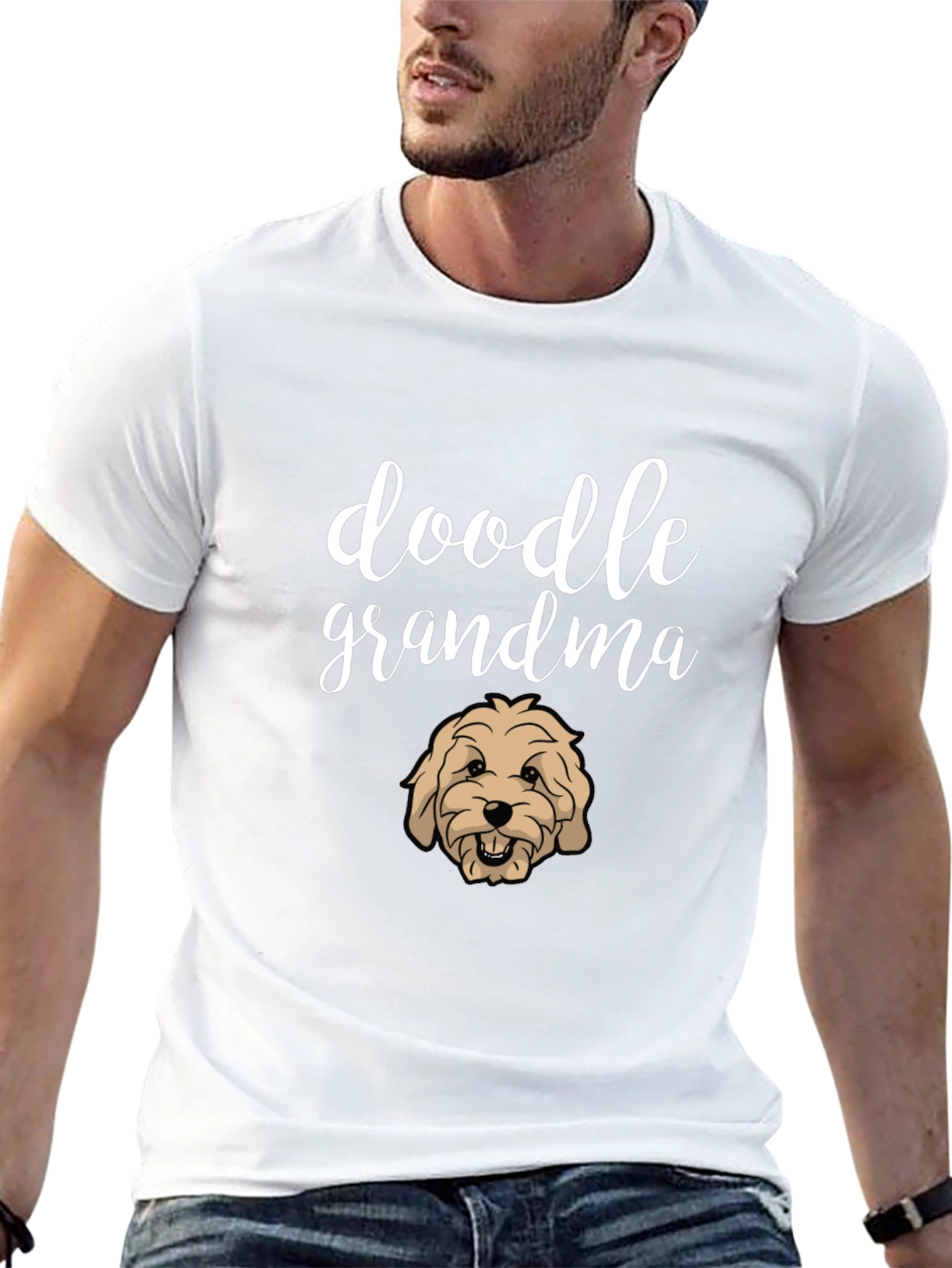 Doodle Grandma T-Shirt - Cute Dog Lover Tee