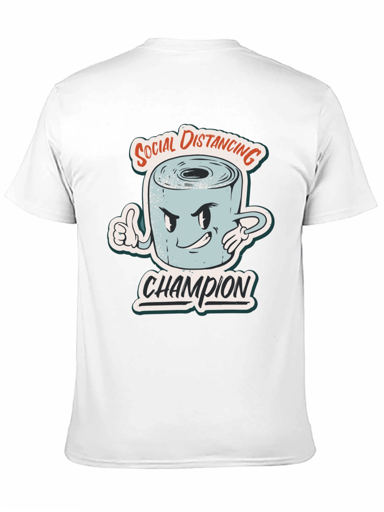Social Distancing Champion Graphic Tee