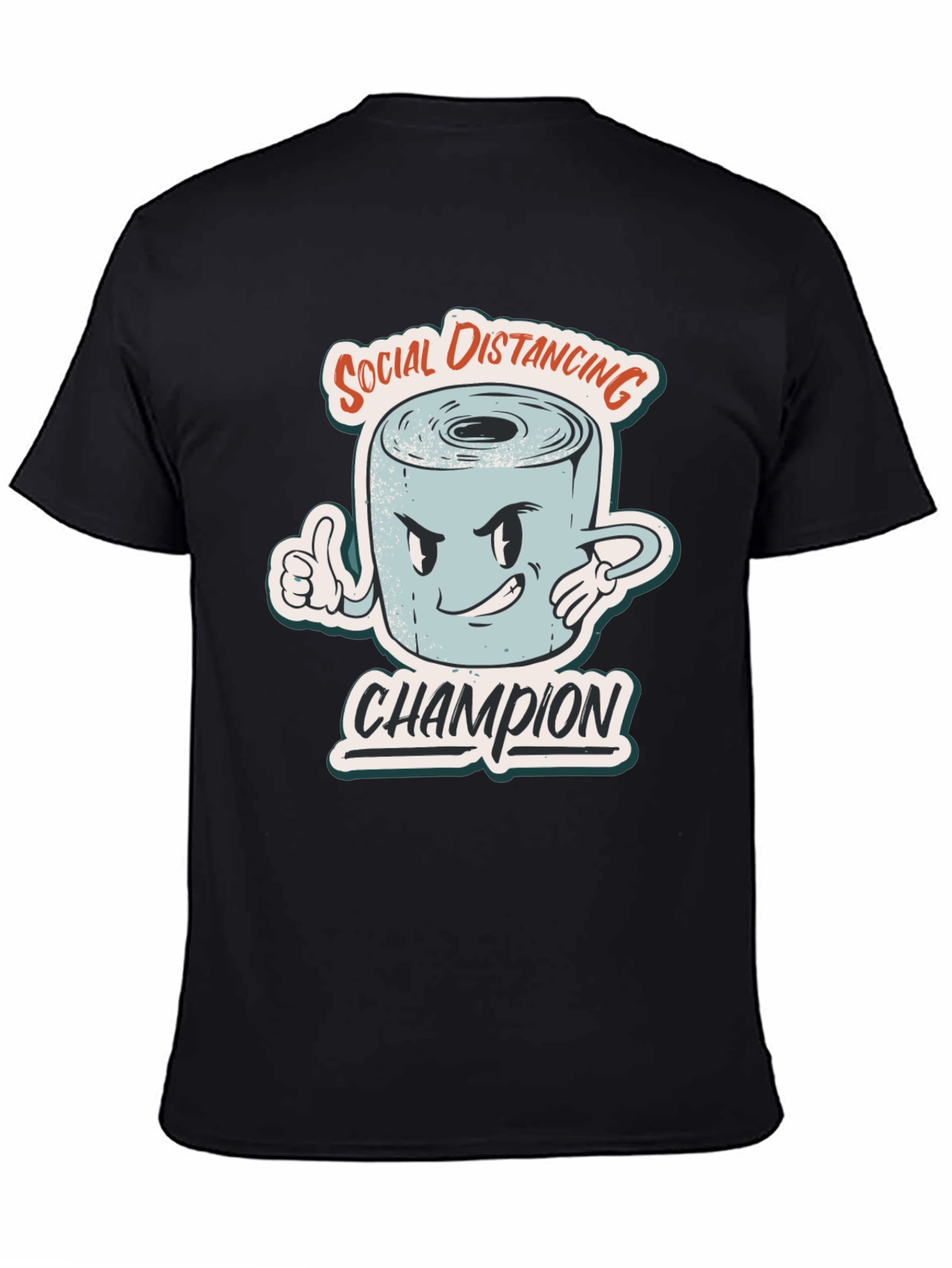 Social Distancing Champion Graphic Tee