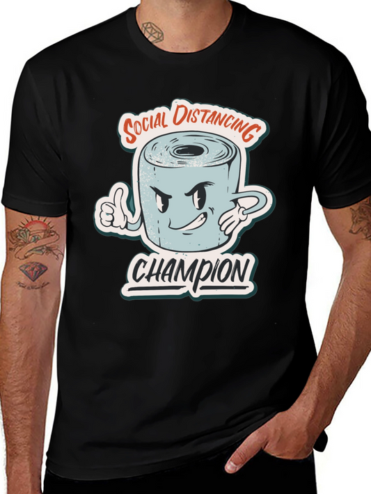 Social Distancing Champion Graphic Tee
