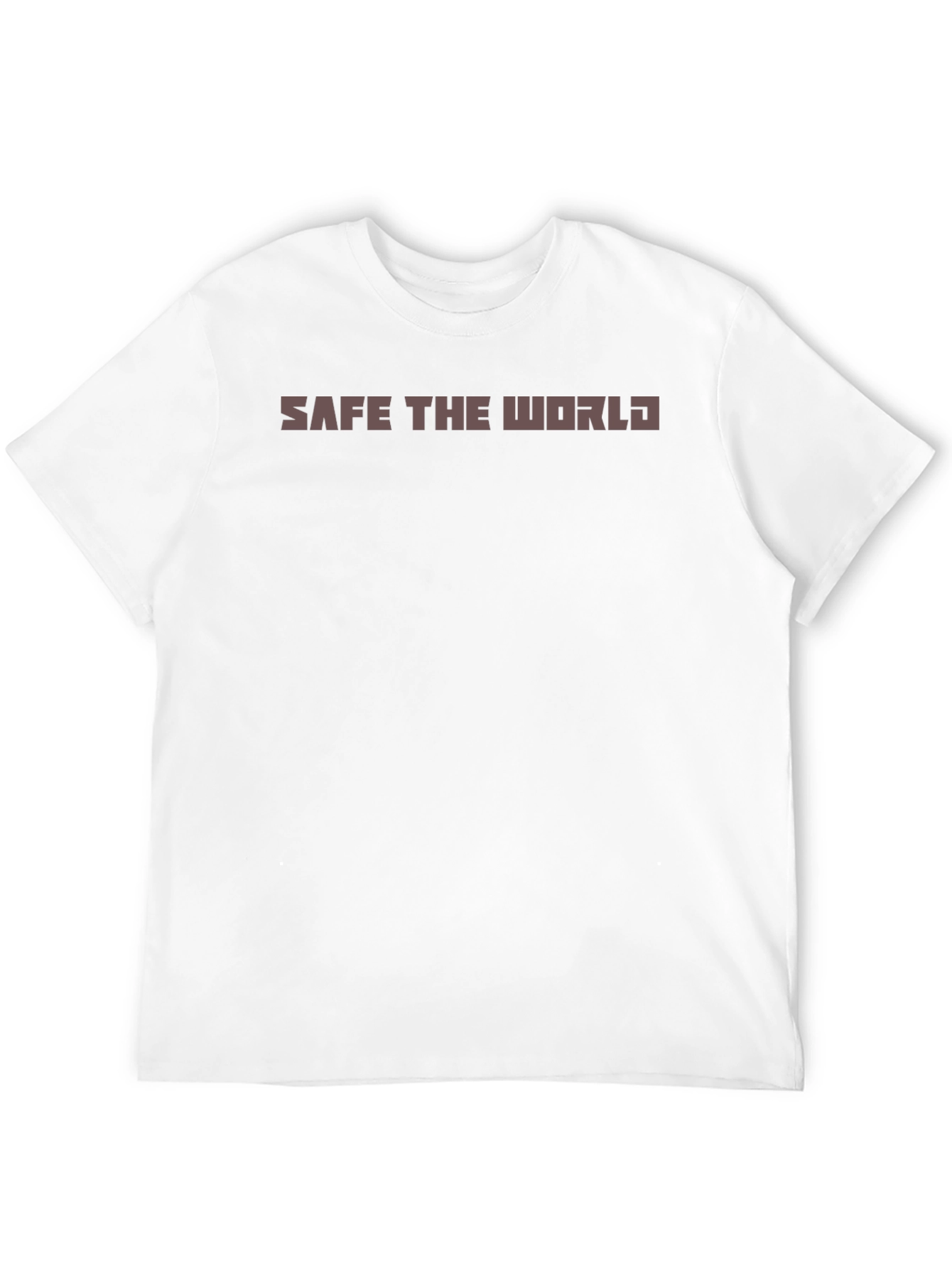 Safe The World Graphic Tee - Modern Fit
