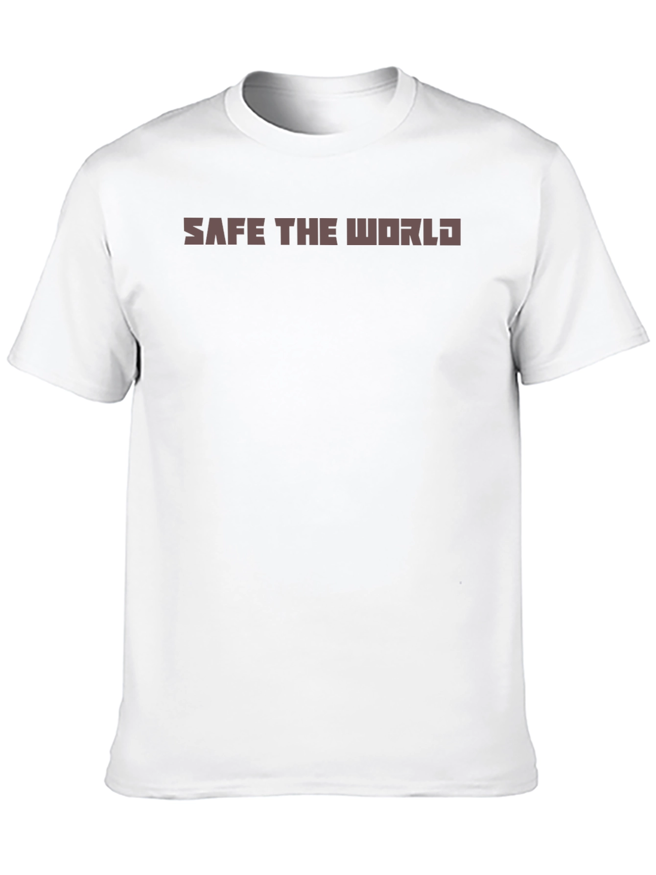Safe The World Graphic Tee - Modern Fit