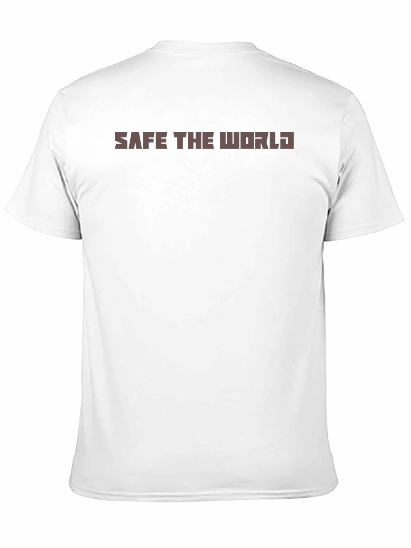 Safe The World Graphic Tee - Modern Fit