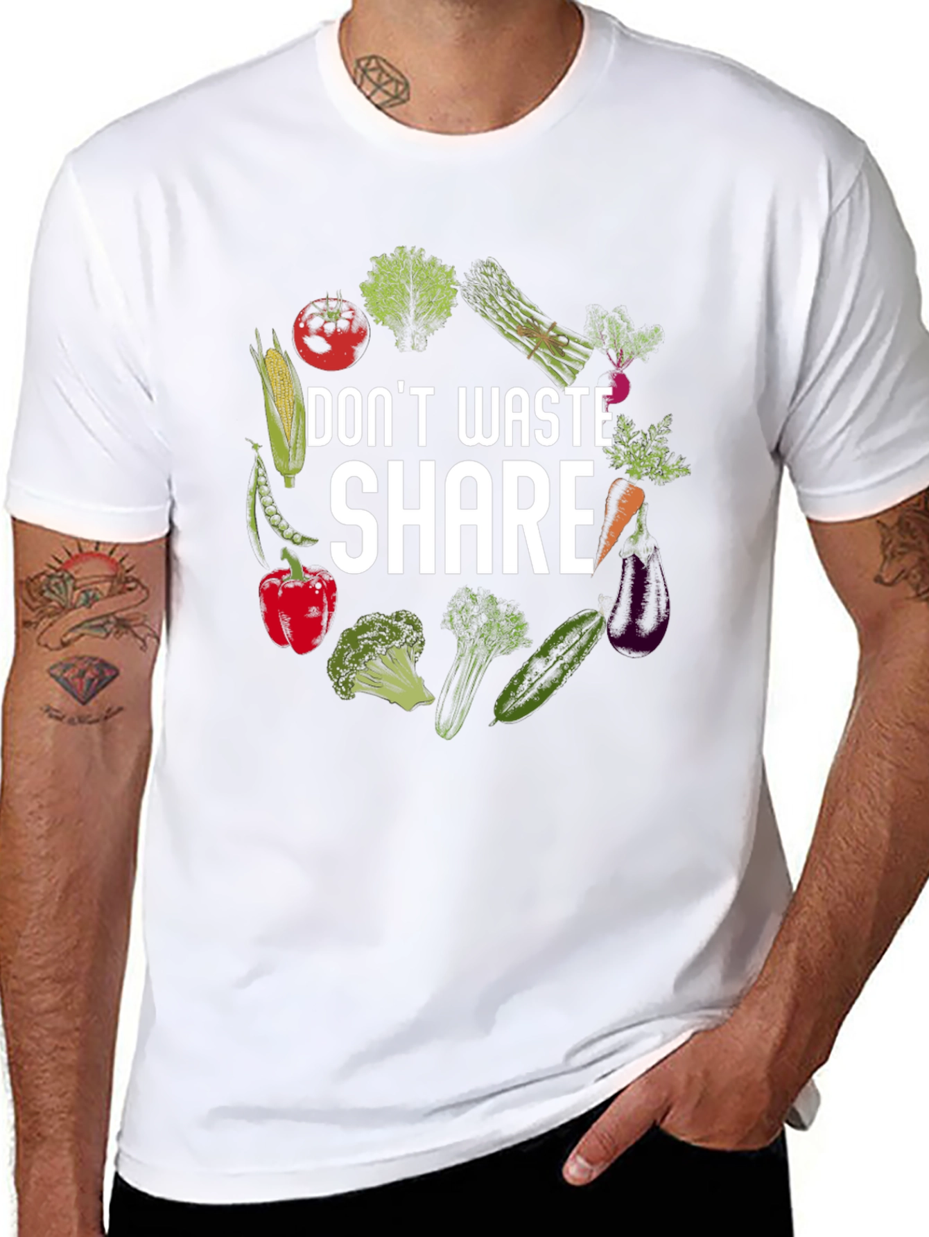 Dont Waste Share: Graphic T-Shirt
