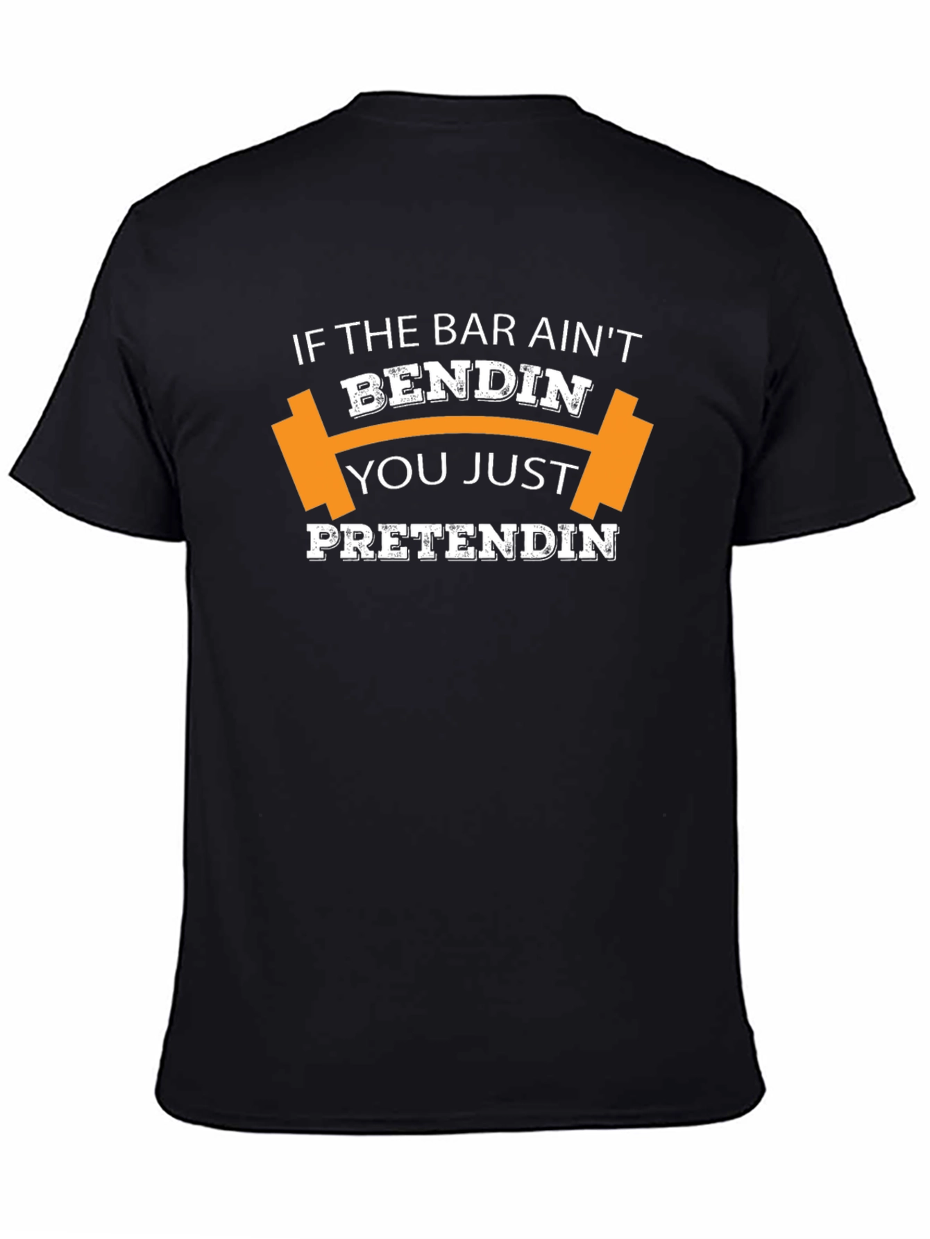 Bending Bar Gym T-Shirt - Funny Workout Shirt