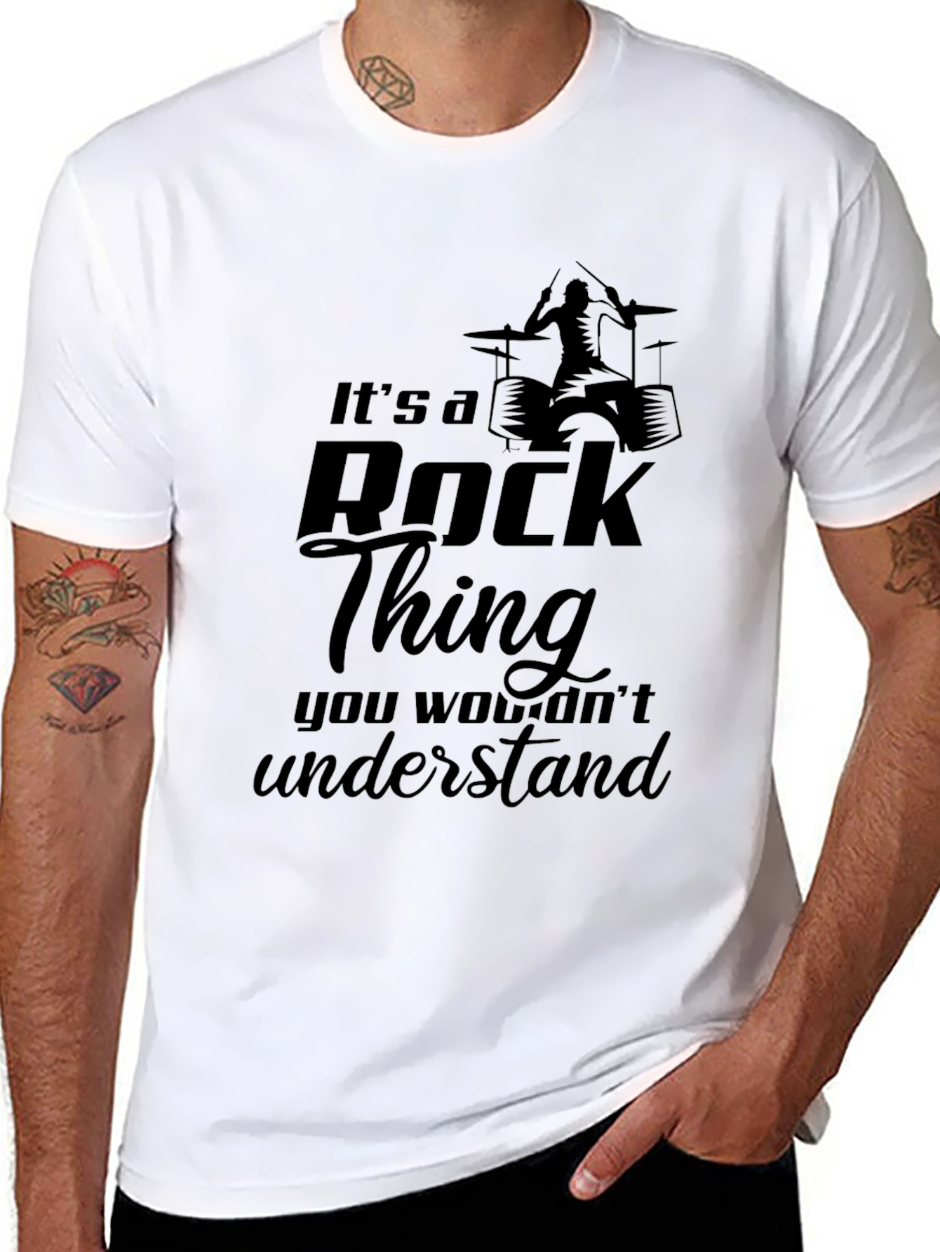 Rock Thing Graphic Tee - Music Lover T-Shirt