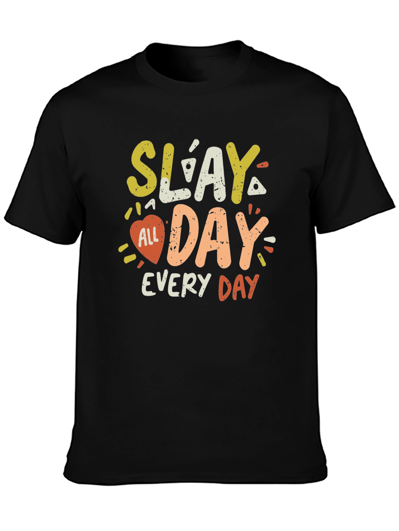 Slay All Day T-Shirt - Trendy Graphic Tee