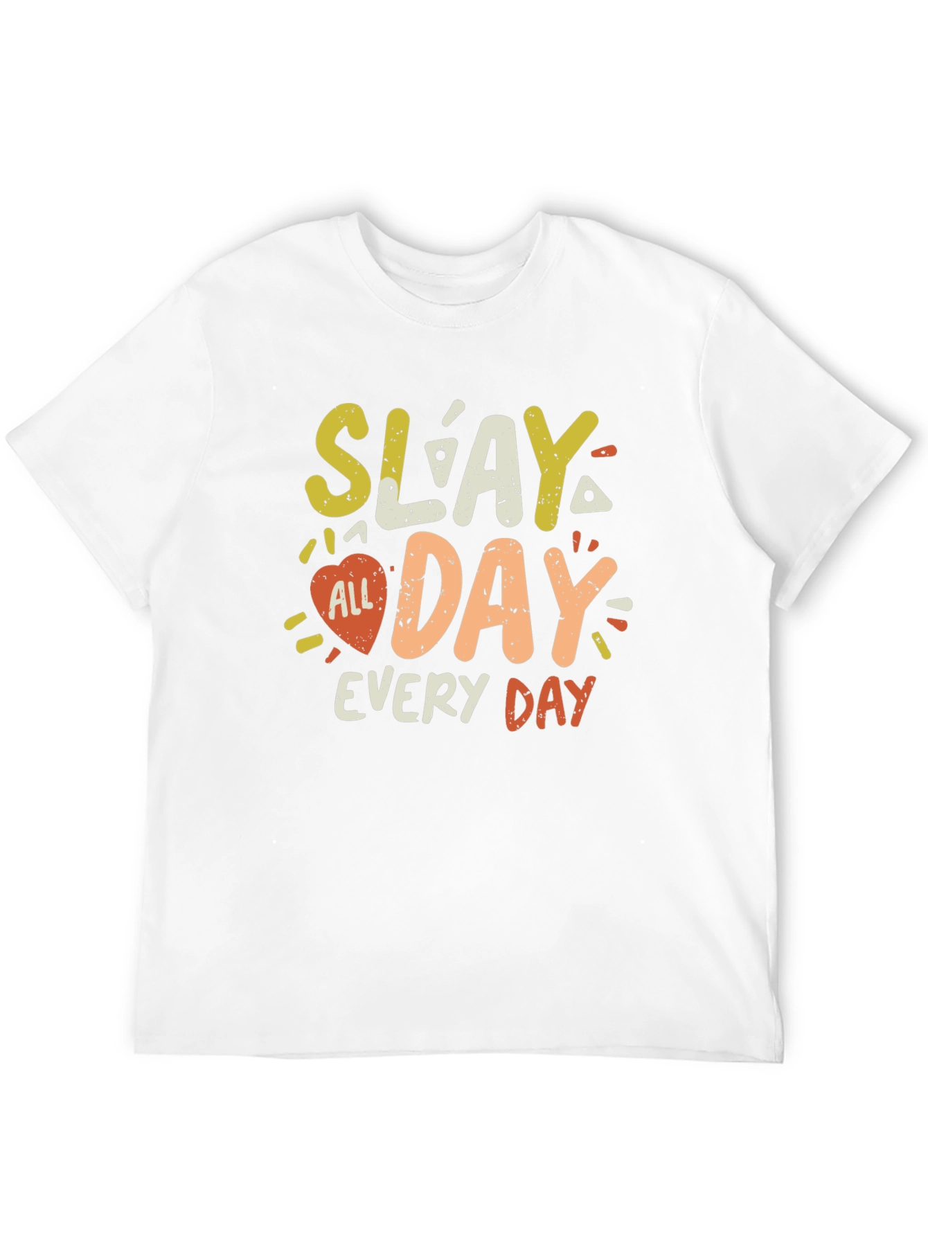 Slay All Day T-Shirt - Trendy Graphic Tee