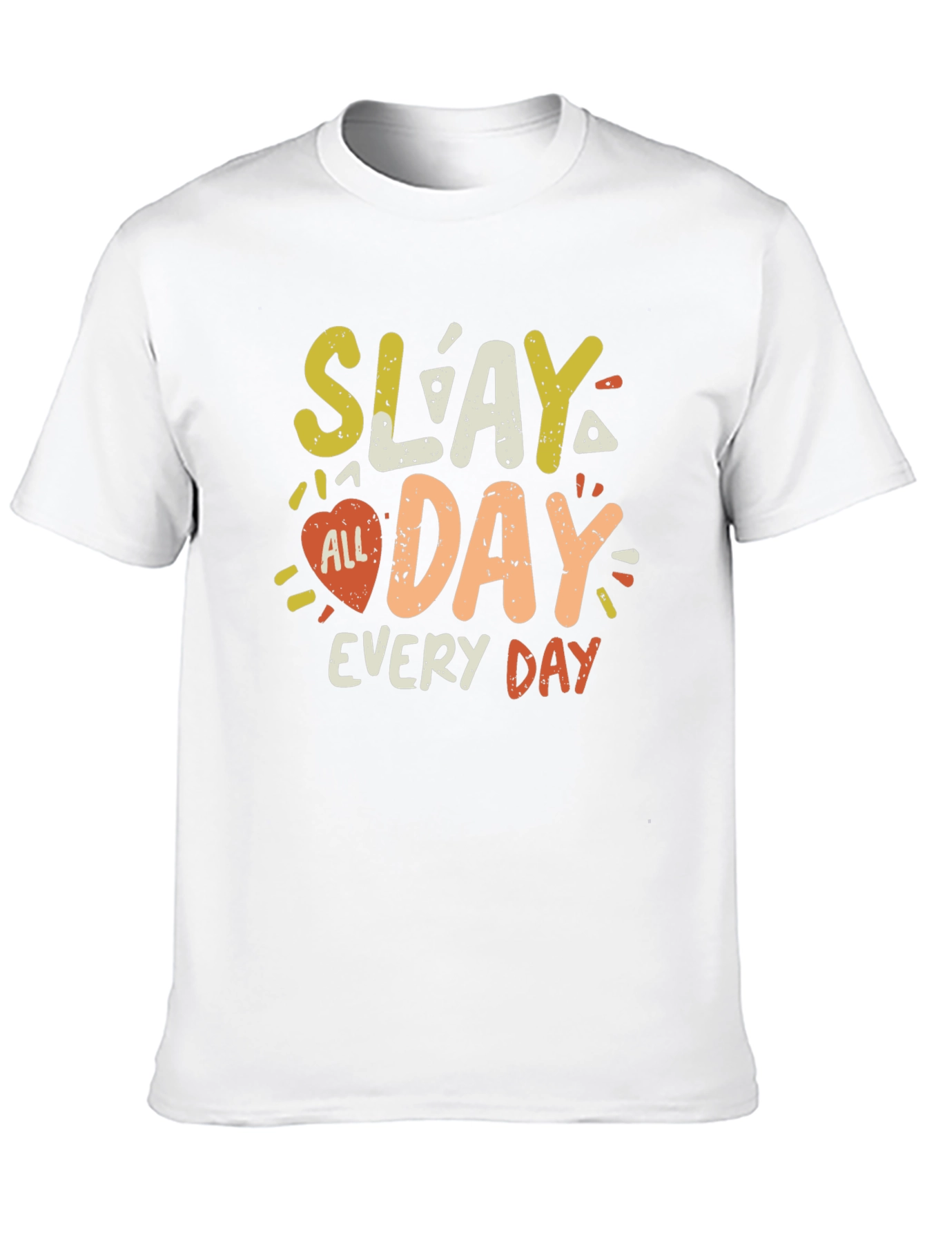 Slay All Day T-Shirt - Trendy Graphic Tee