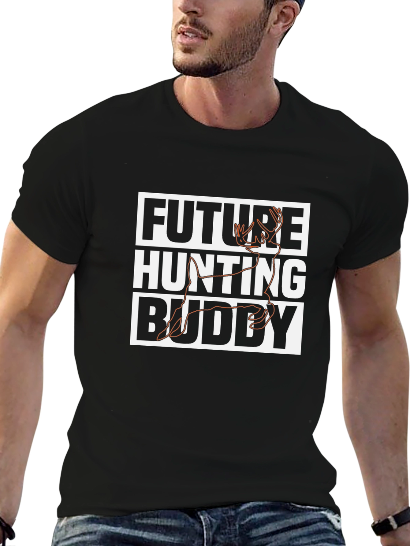 Future Hunting Buddy Graphic Tee