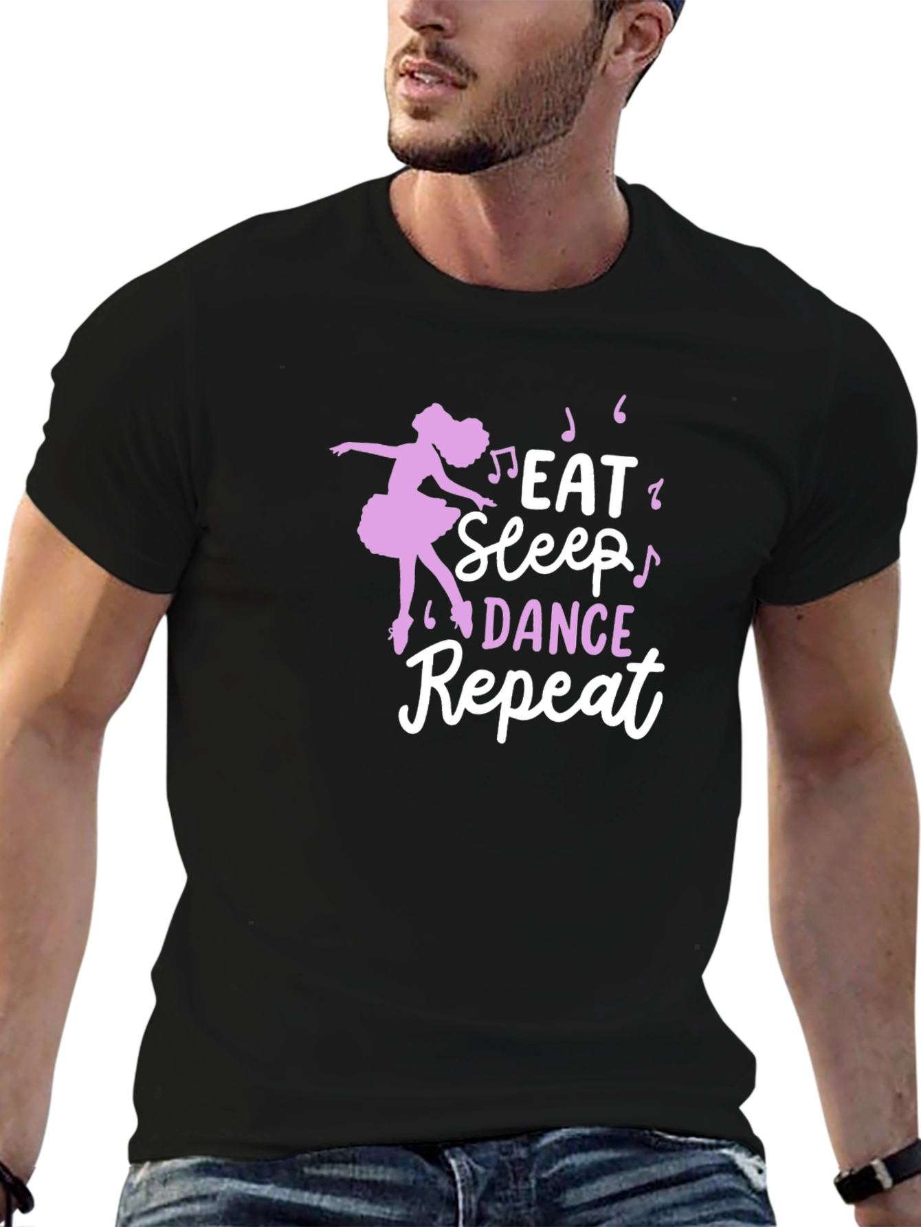 Eat Sleep Dance Repeat Graphic Tee