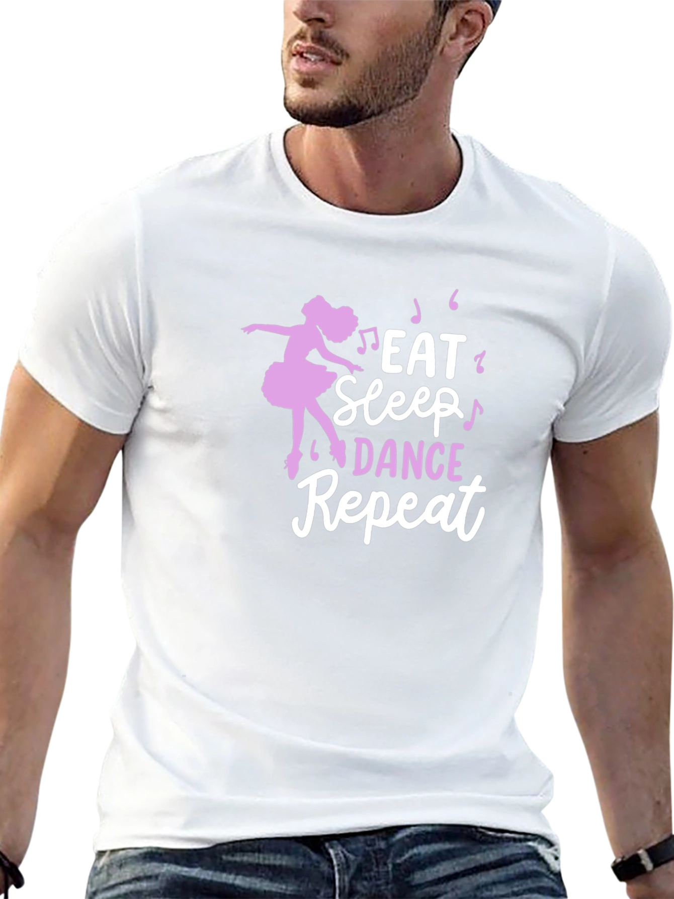 Eat Sleep Dance Repeat Graphic Tee